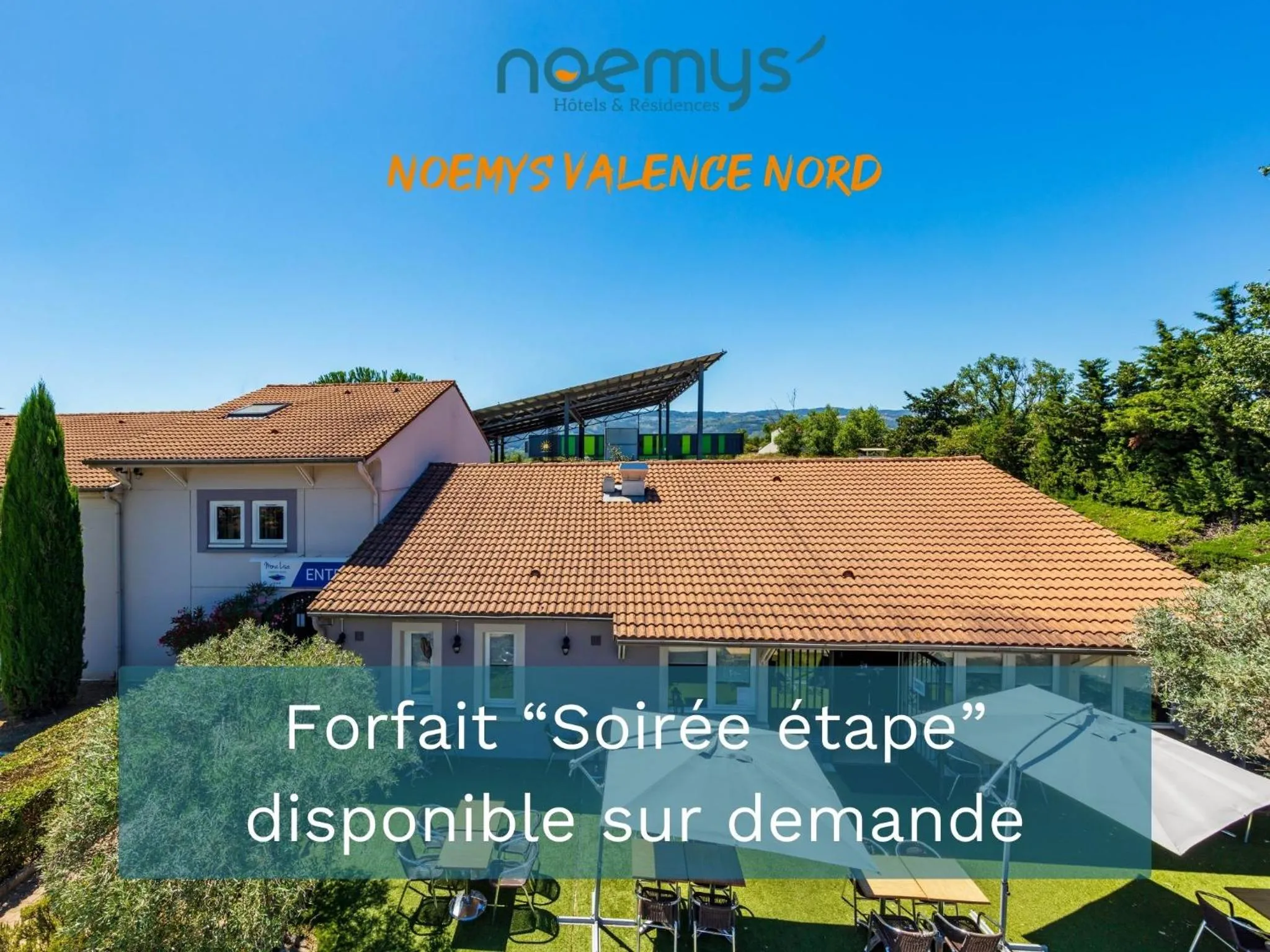 Property building in Noemys Valence Nord - hotel restaurant