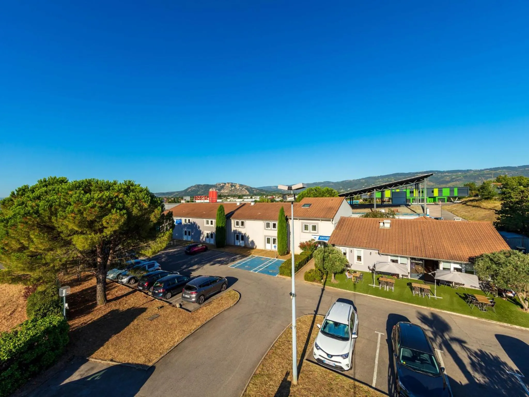 Bird's eye view in Noemys Valence Nord - hotel restaurant
