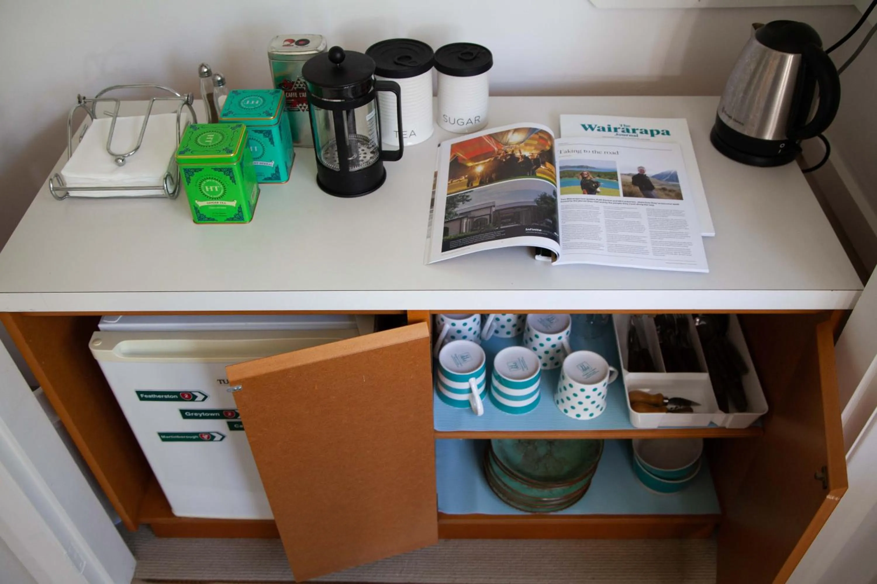 Coffee/tea facilities in Languor B&B