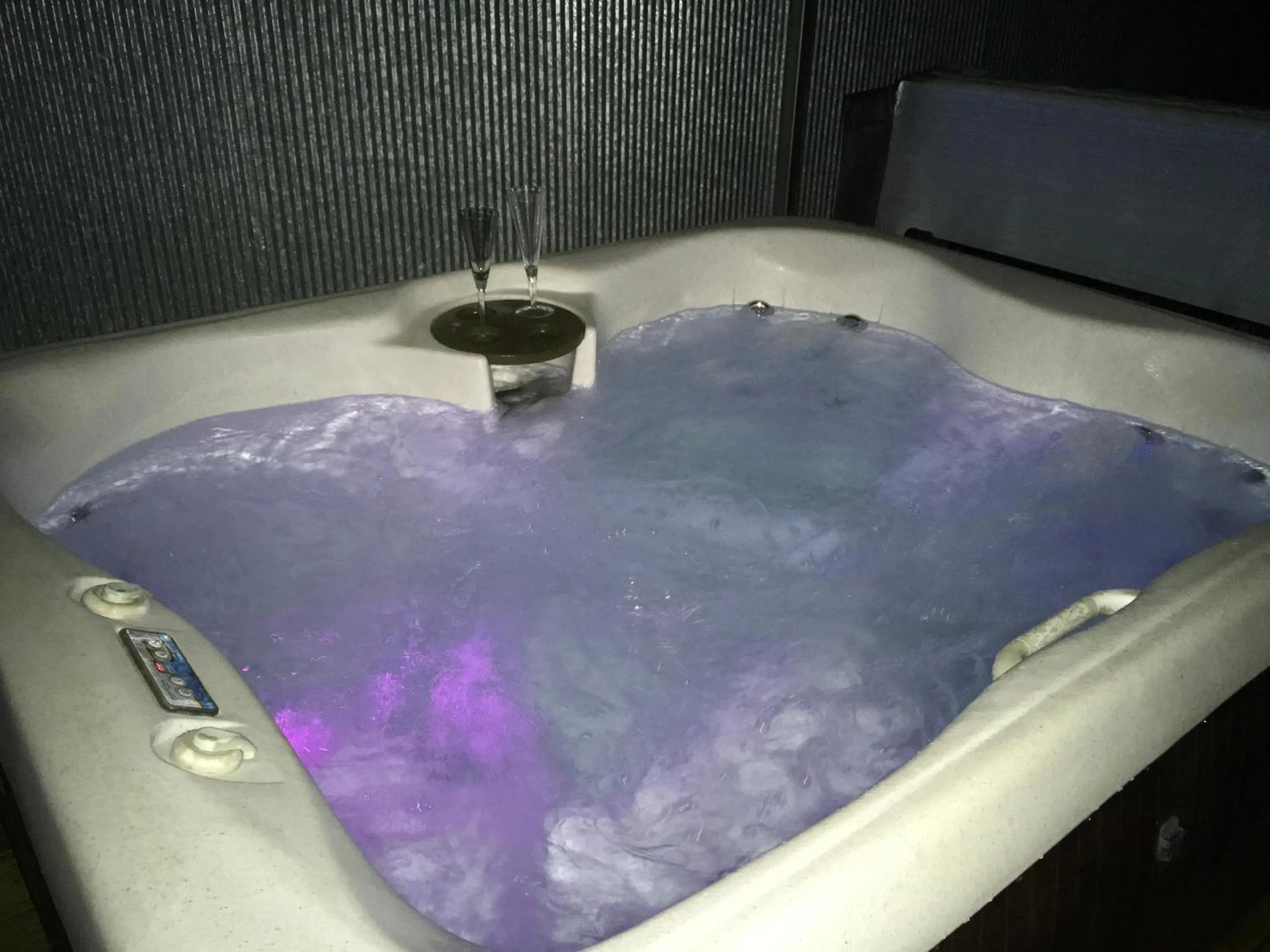 Hot Tub in Languor B&B