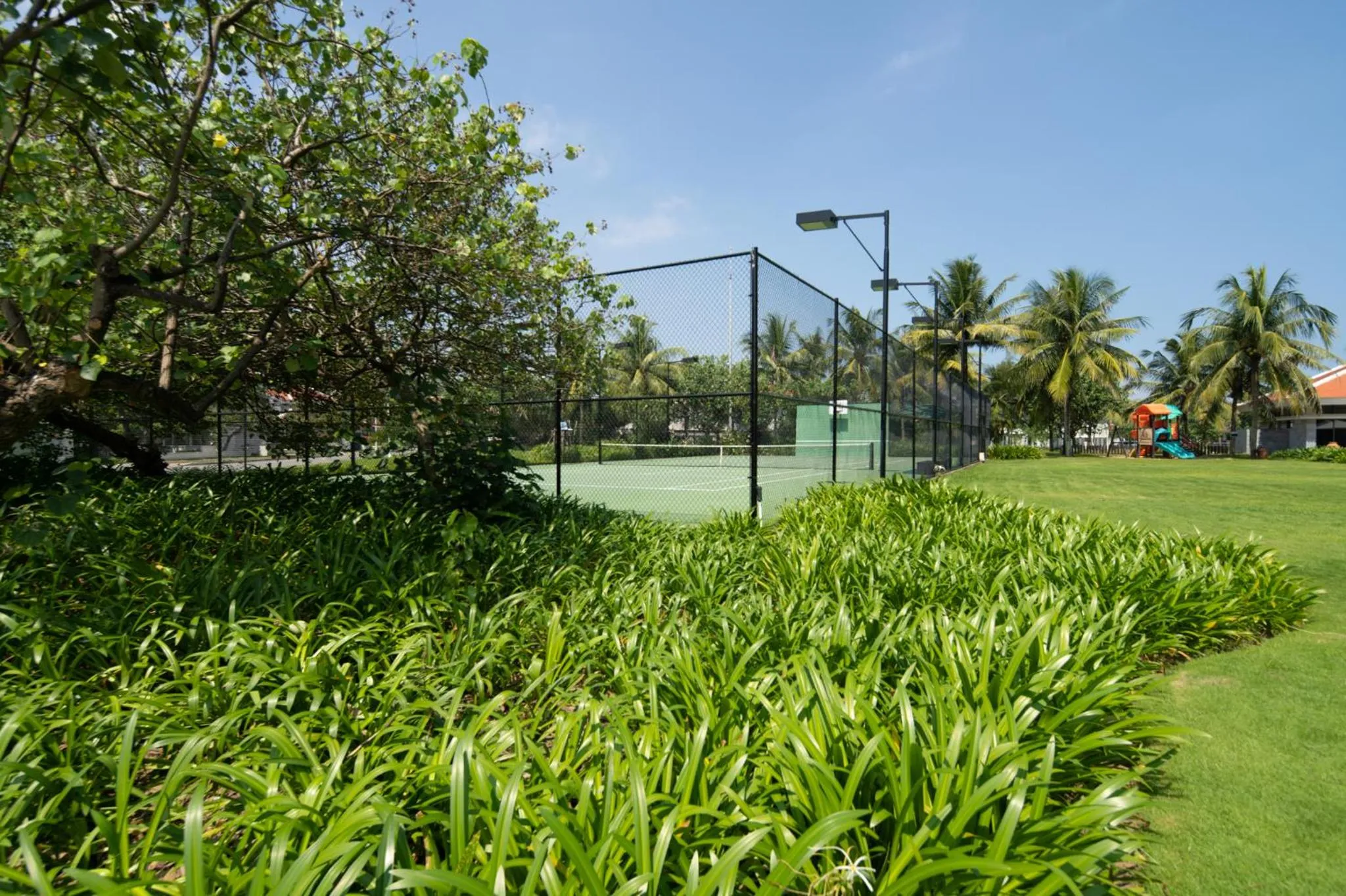 Garden view in Villa Tourane