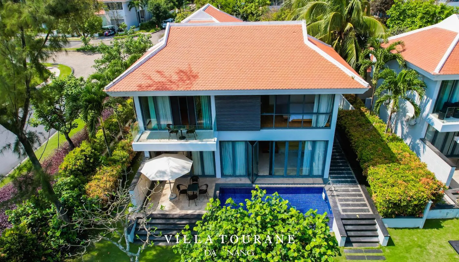 Garden in Villa Tourane