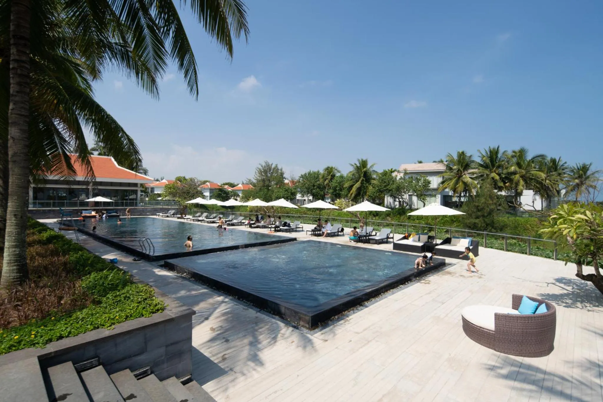 Natural landscape in Villa Tourane