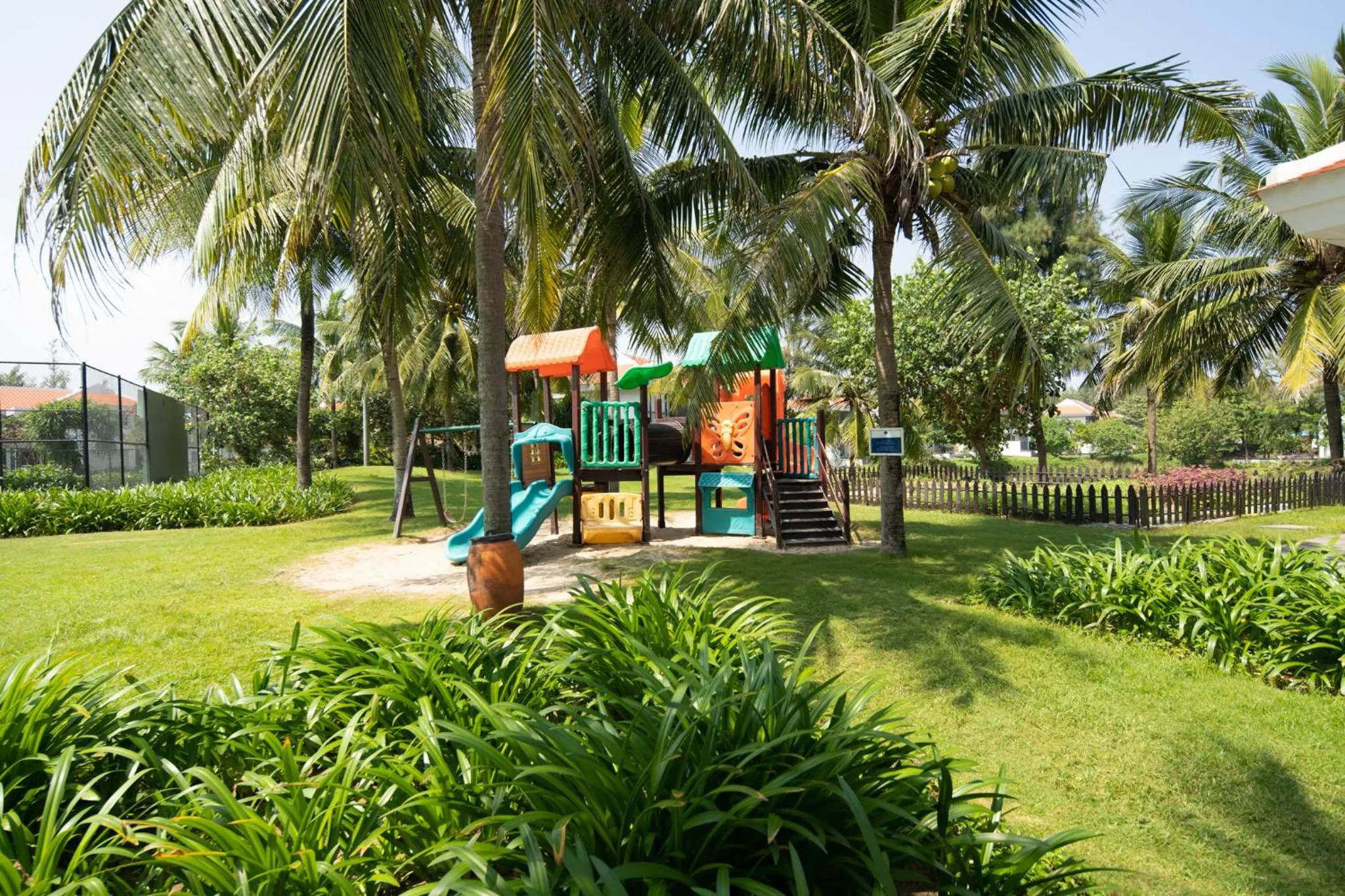 Natural landscape in Villa Tourane