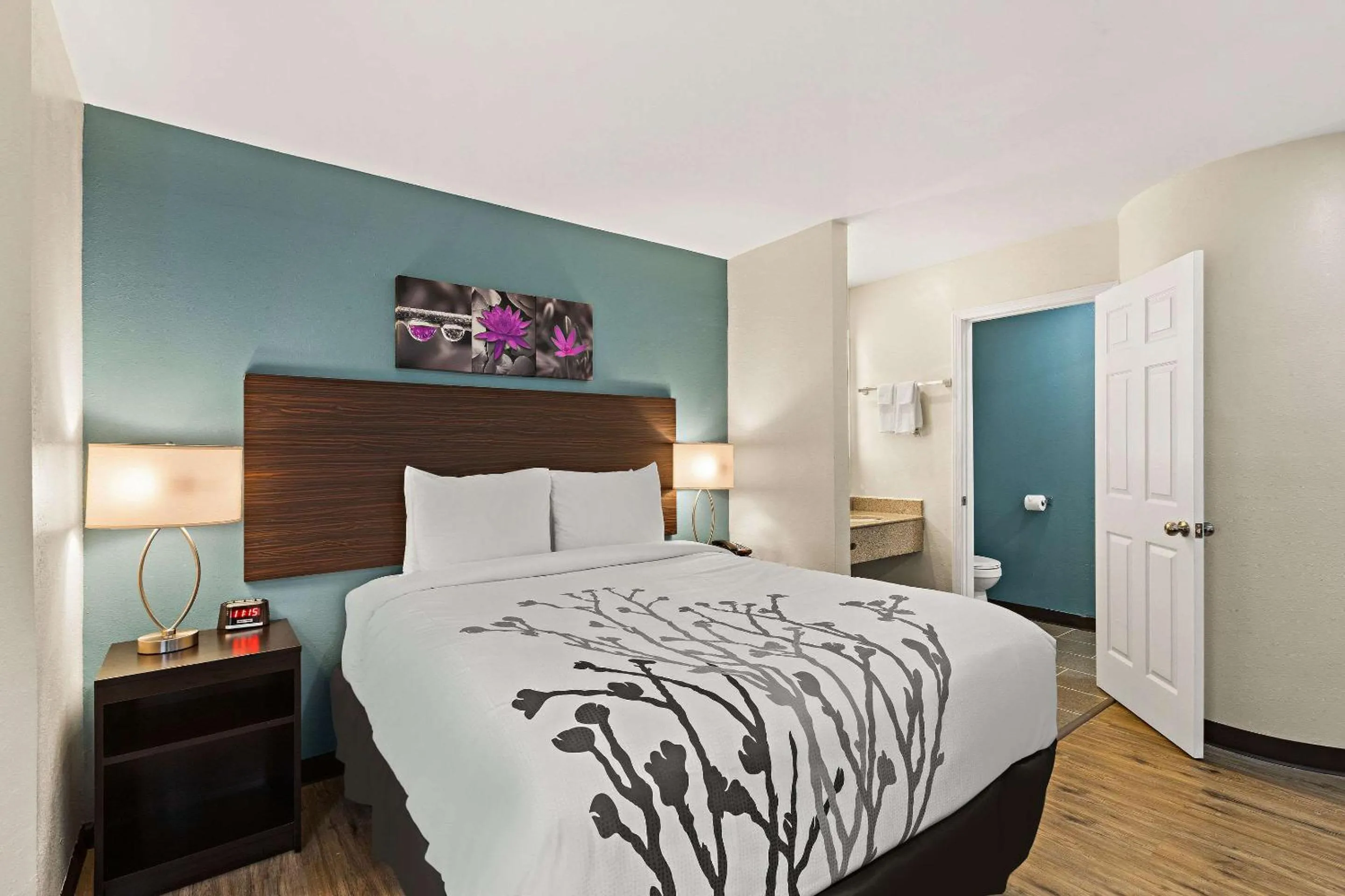 Bedroom, Bed in Sleep Inn