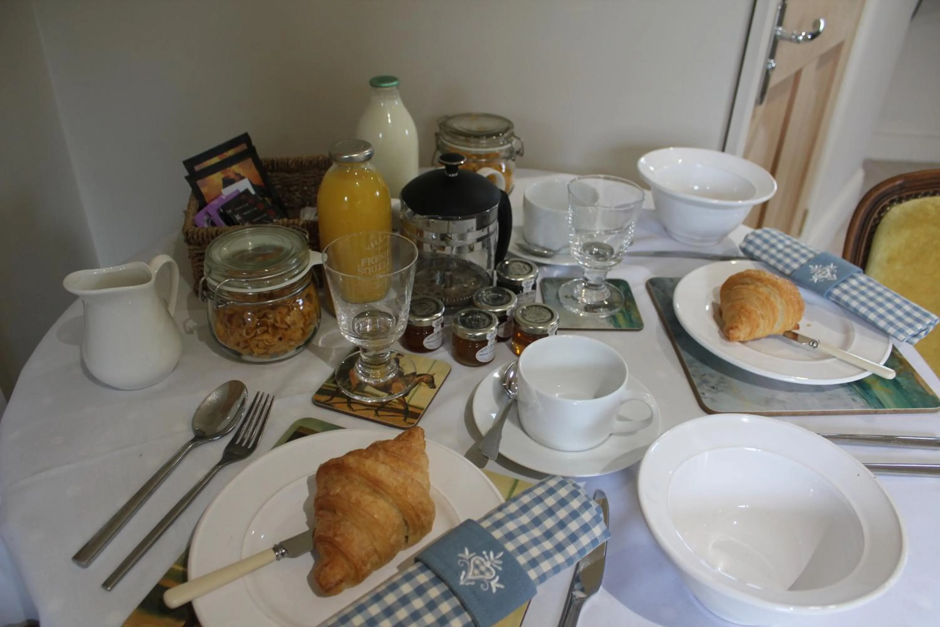 Buffet breakfast in West Knole House Somerset