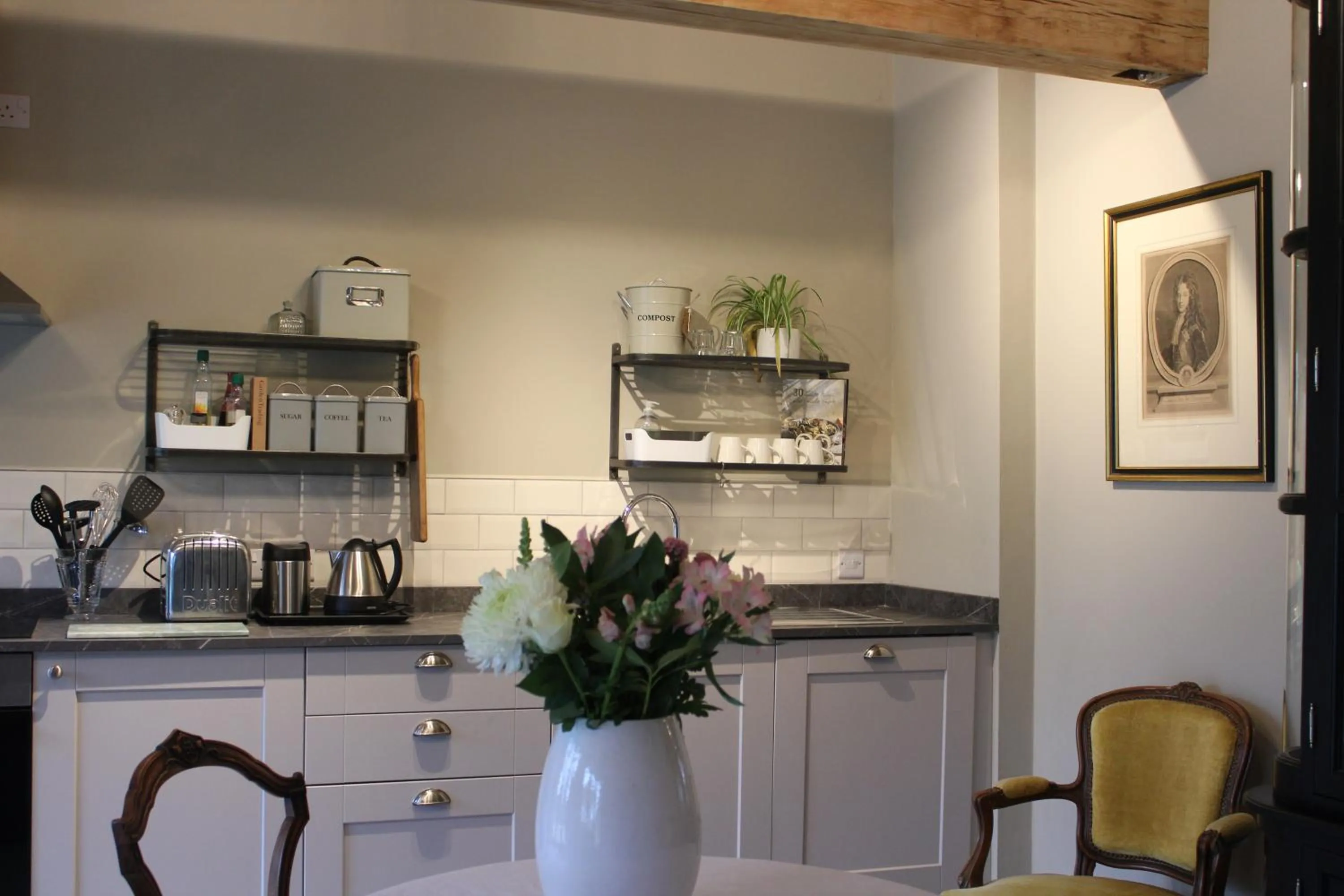 Kitchen or kitchenette in West Knole House Somerset