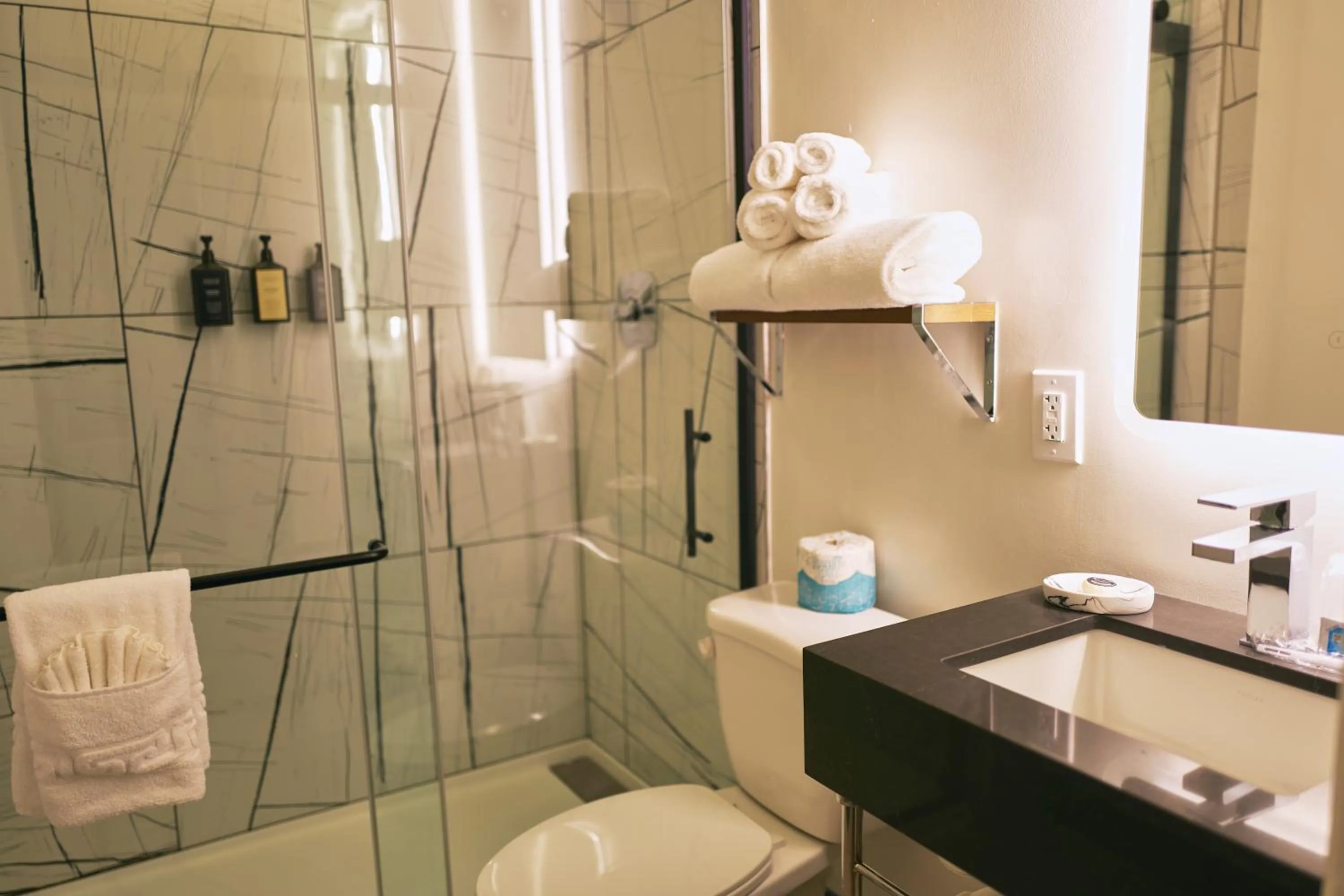 Bathroom in Hotel Vertigo