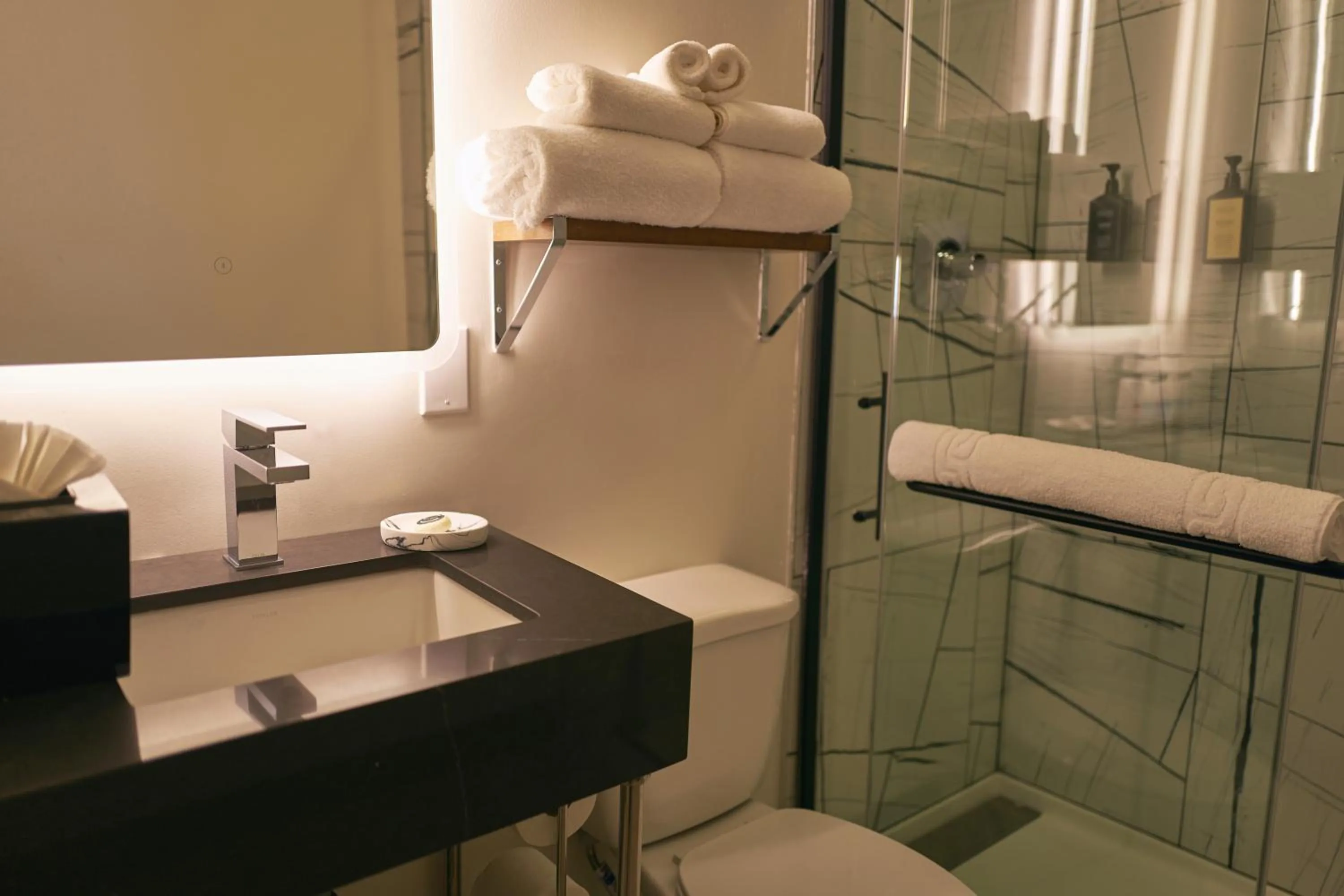 Bathroom in Hotel Vertigo