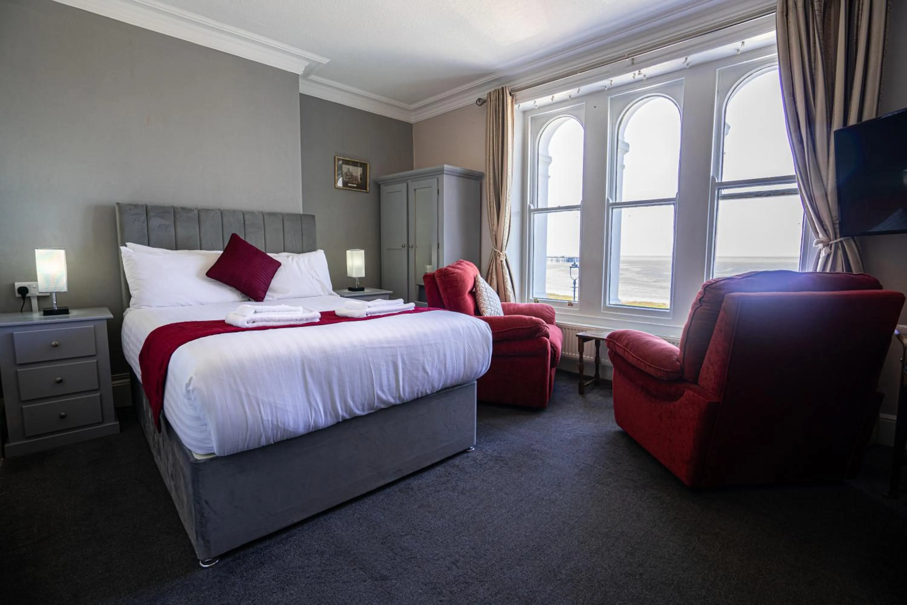 Bed in The Central Hotel