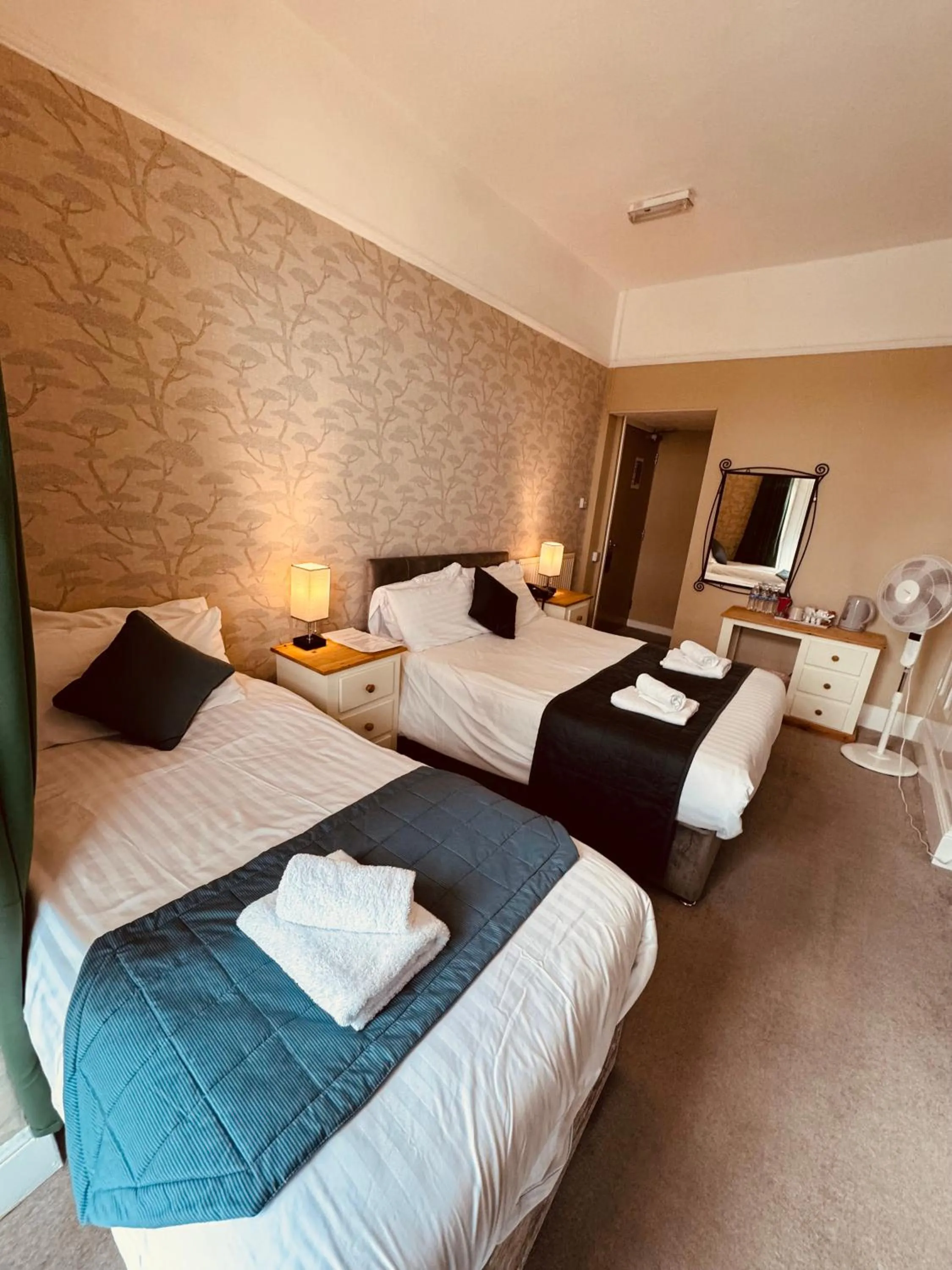 Bed in The Central Hotel