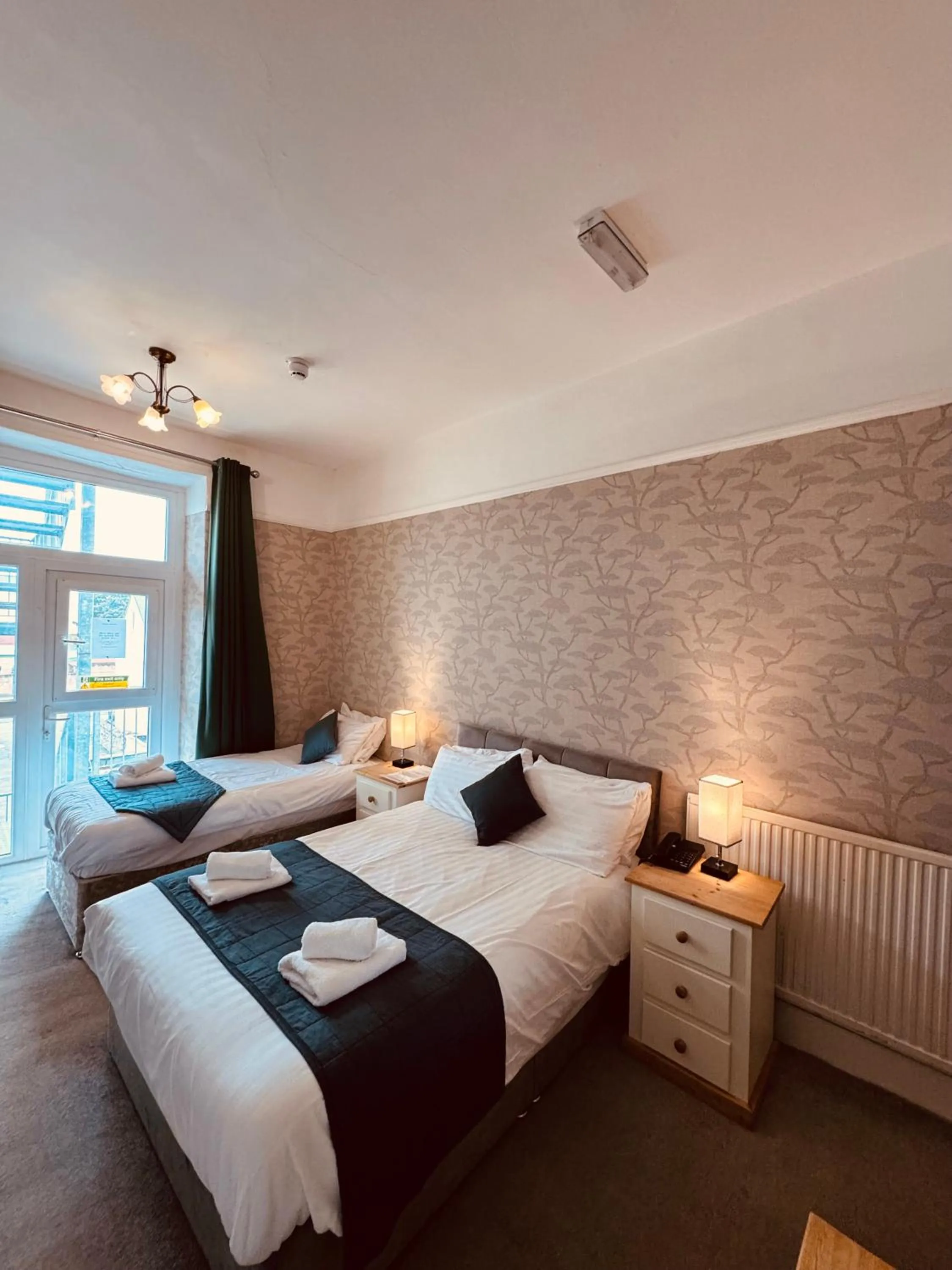 Bed in The Central Hotel