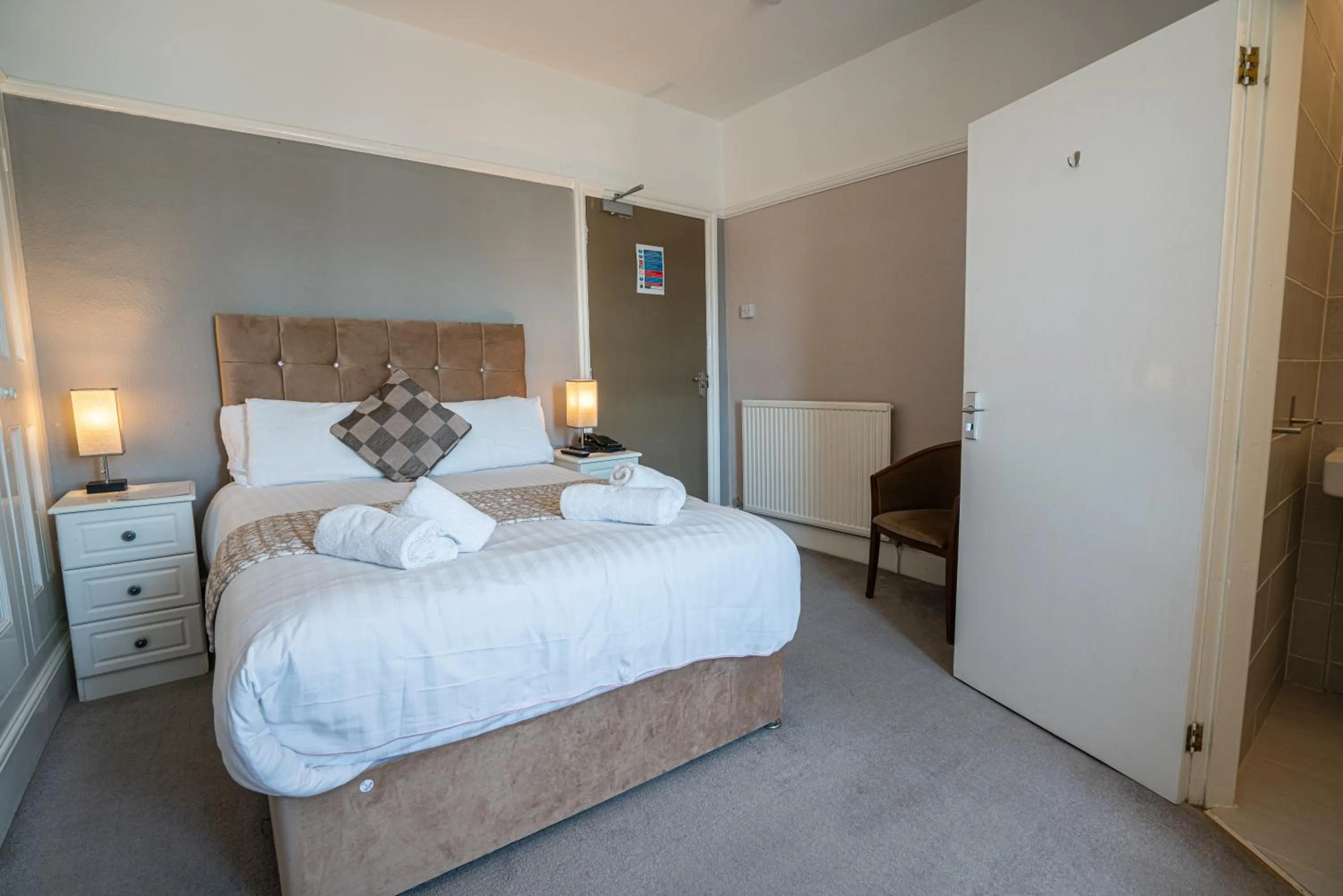 Bed in The Central Hotel