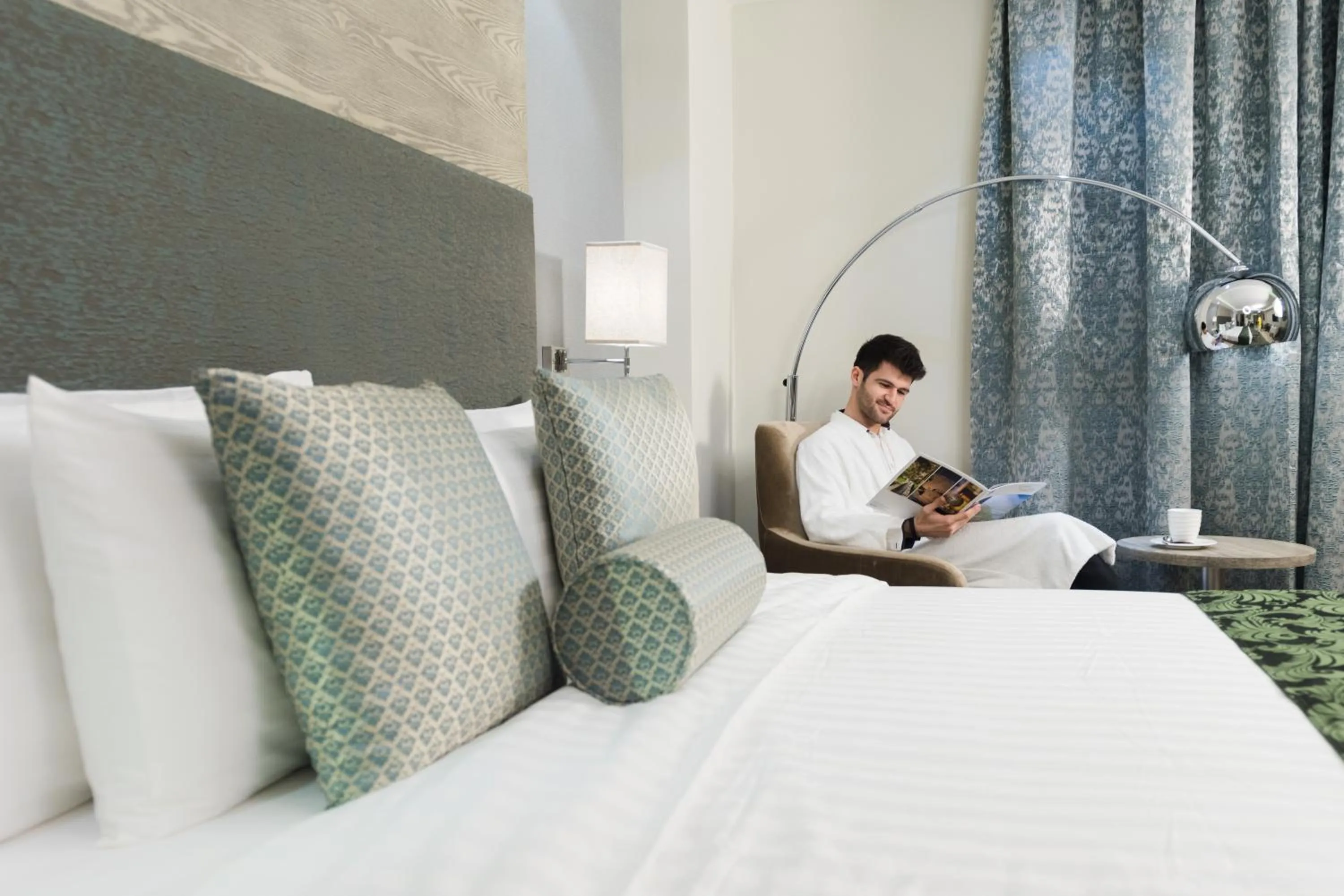 Photo of the whole room, Bed in Centara Muscat Hotel Oman