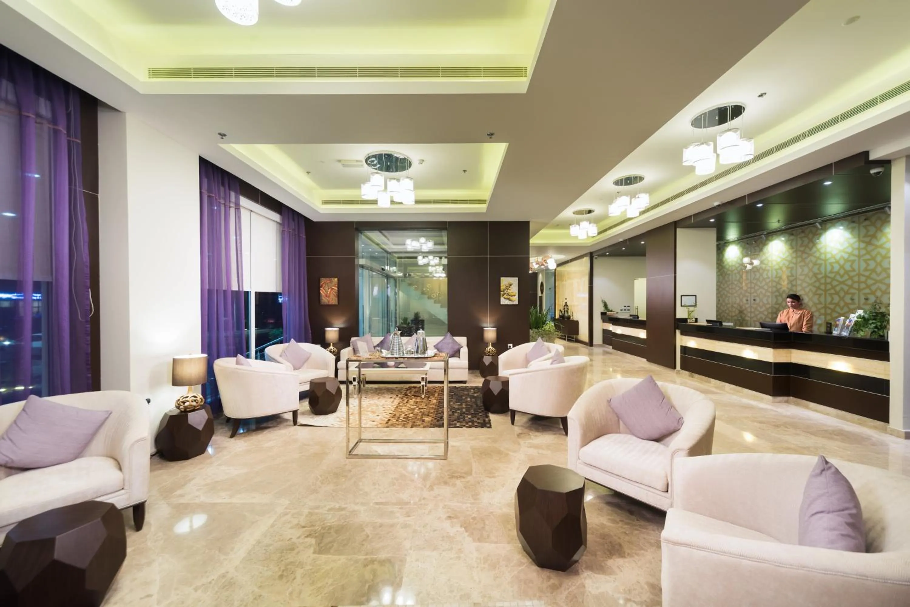 Lobby or reception in Centara Muscat Hotel Oman