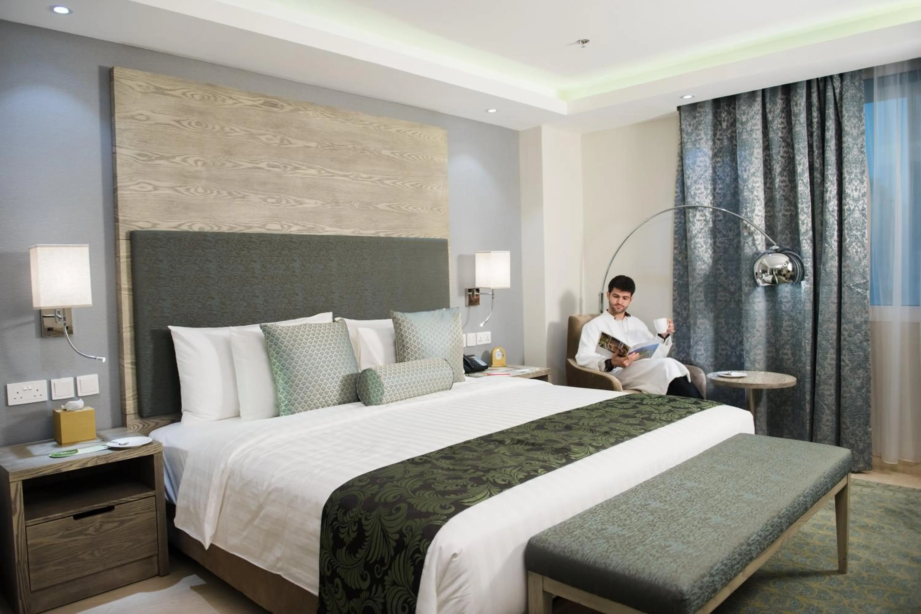 Photo of the whole room, Bed in Centara Muscat Hotel Oman