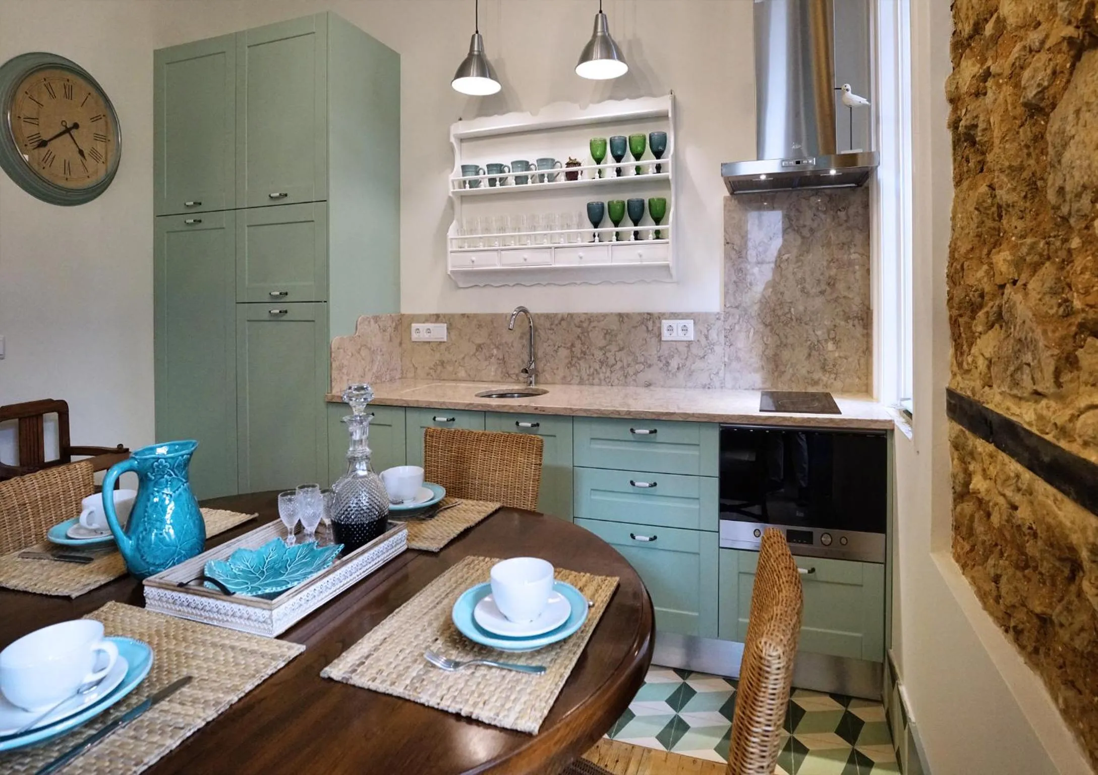 Dining area in Casas de São Bento