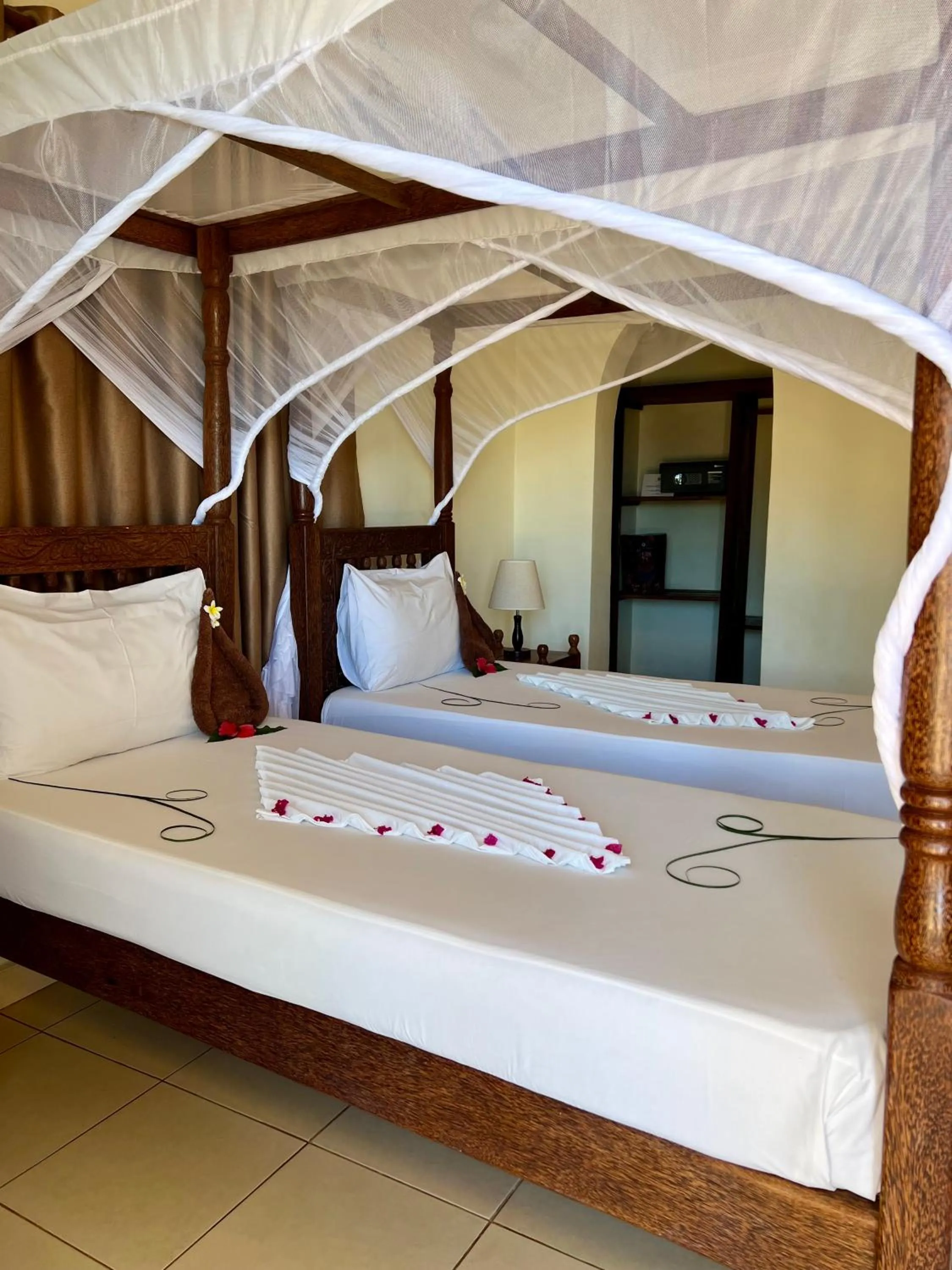 Bed in Mahali Zanzibar