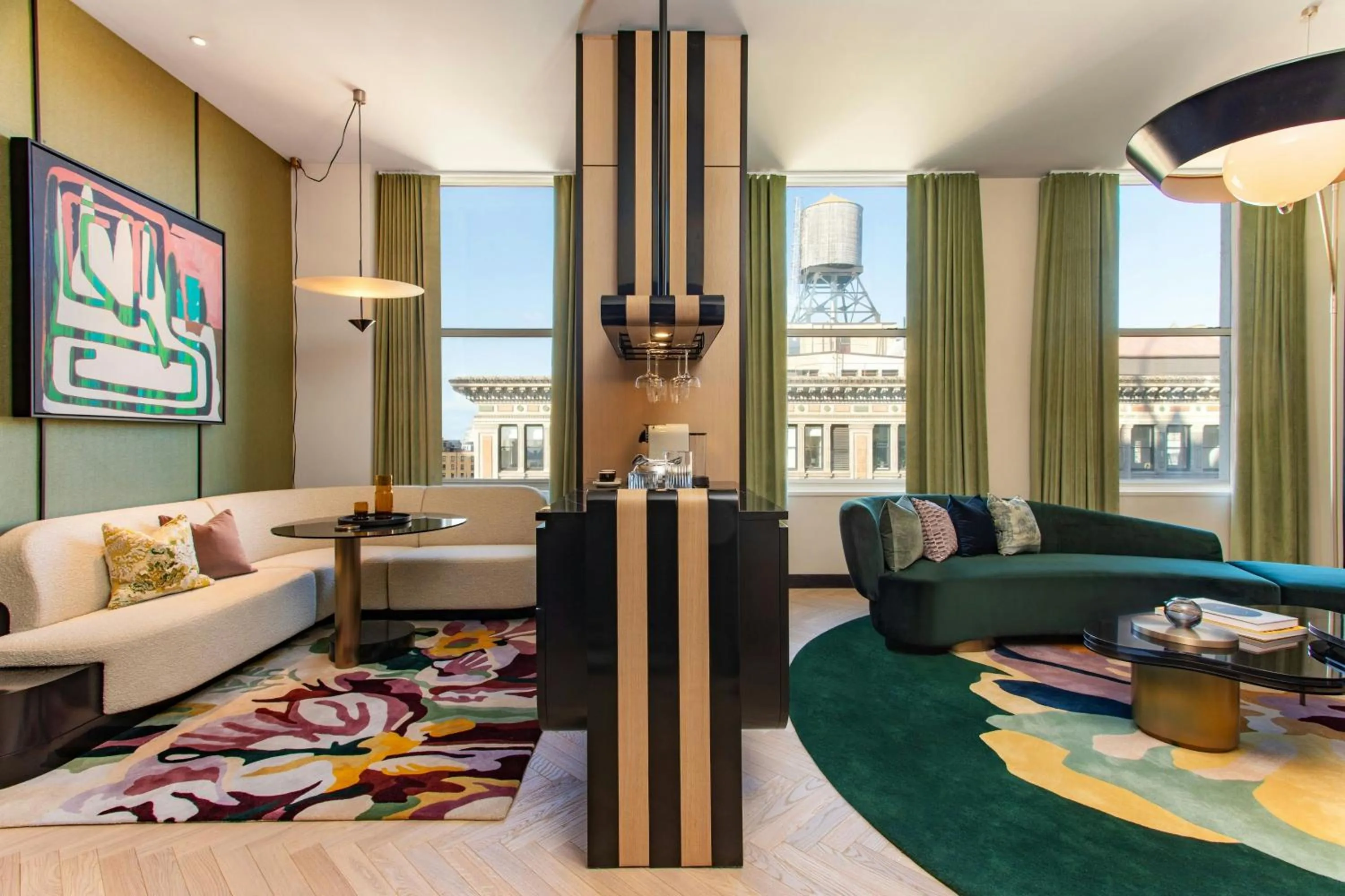 Living room in W New York - Union Square