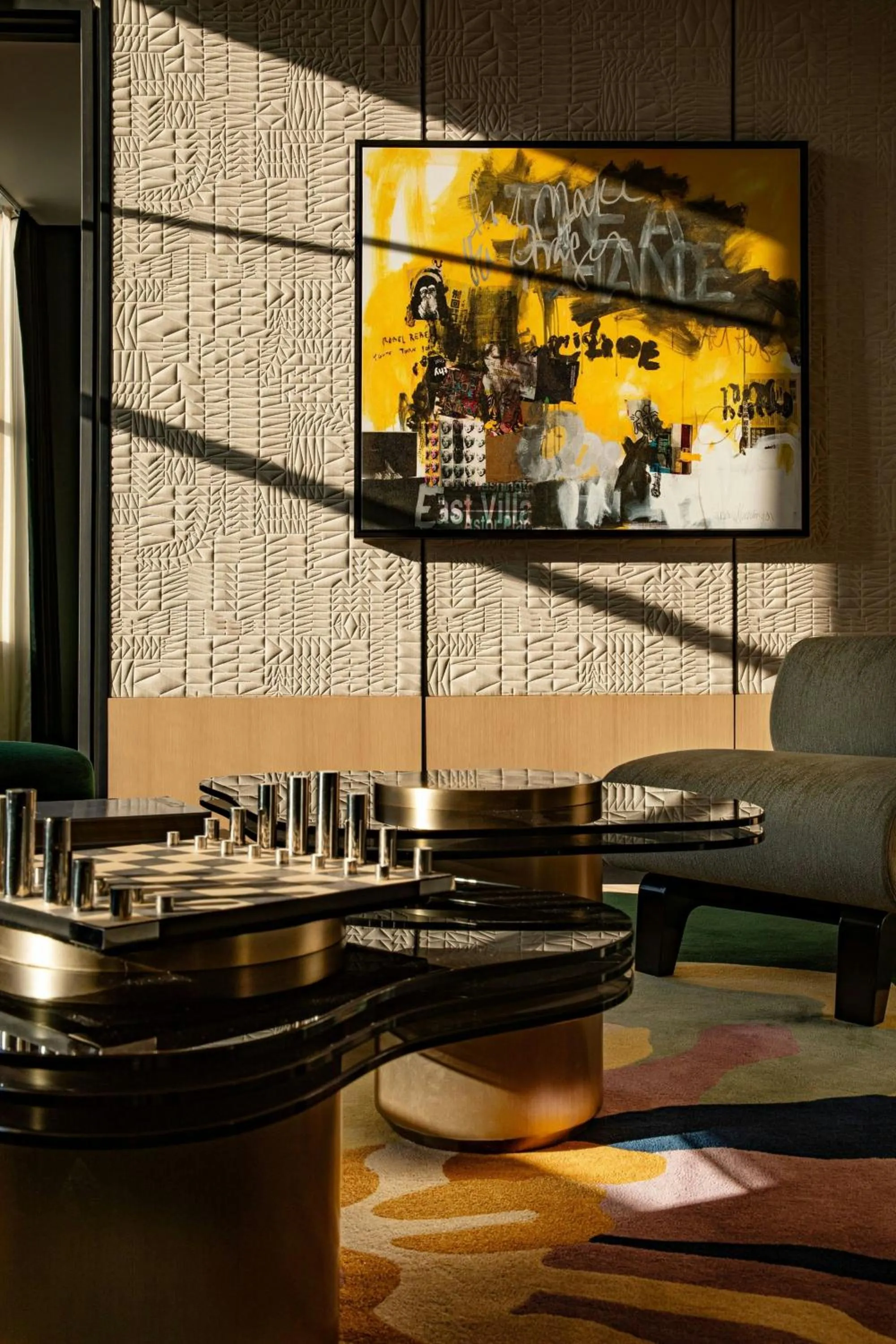 Living room in W New York - Union Square