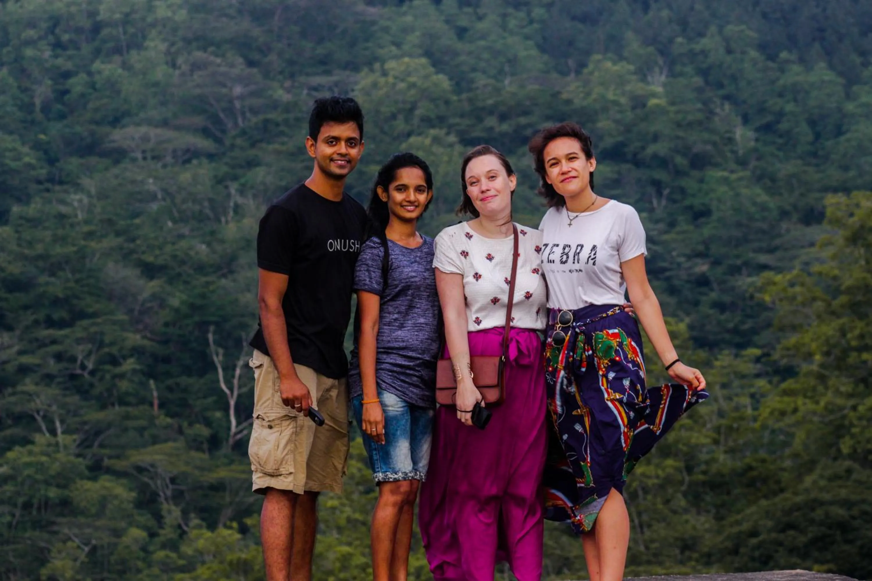 People in e-stay Hanthana Kandy