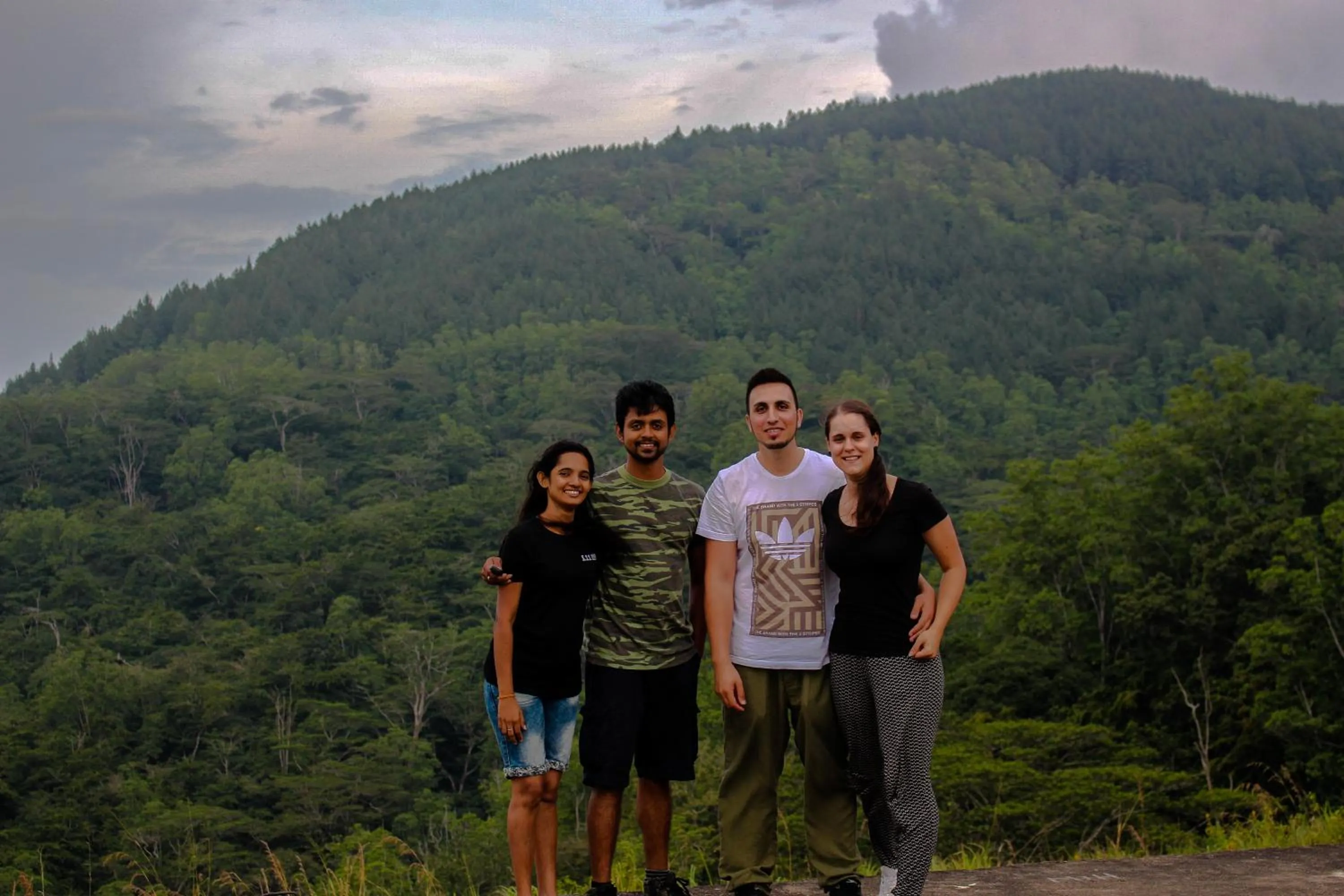 People in e-stay Hanthana Kandy