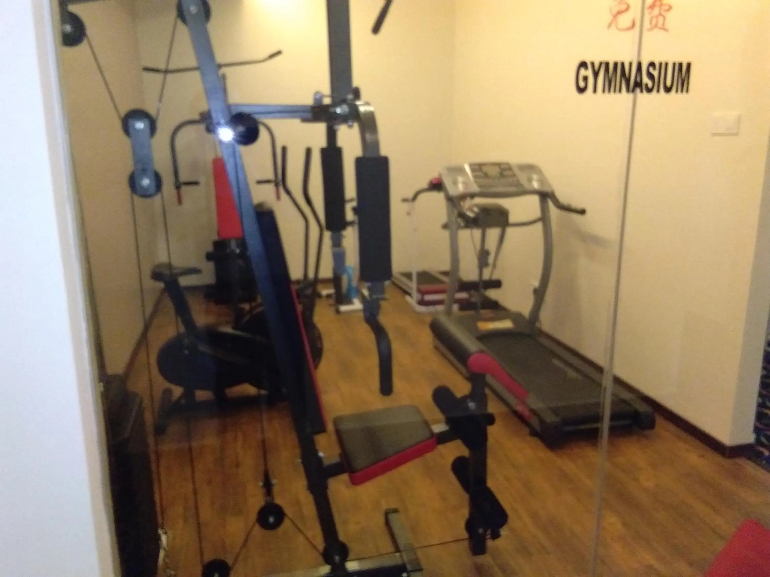 Fitness centre/facilities in De Grand Boutique Hotel