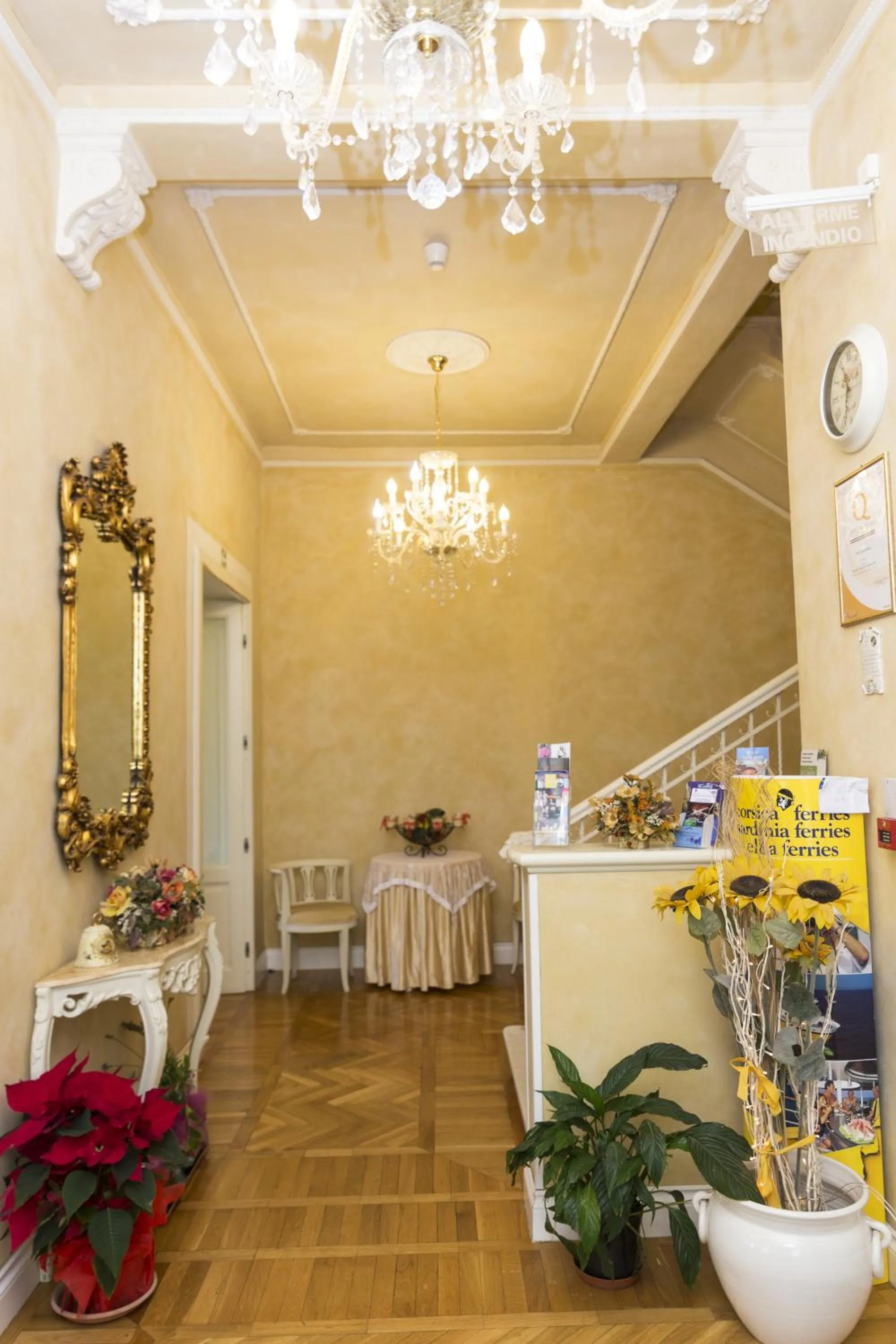 Lobby or reception in Hotel Gennarino