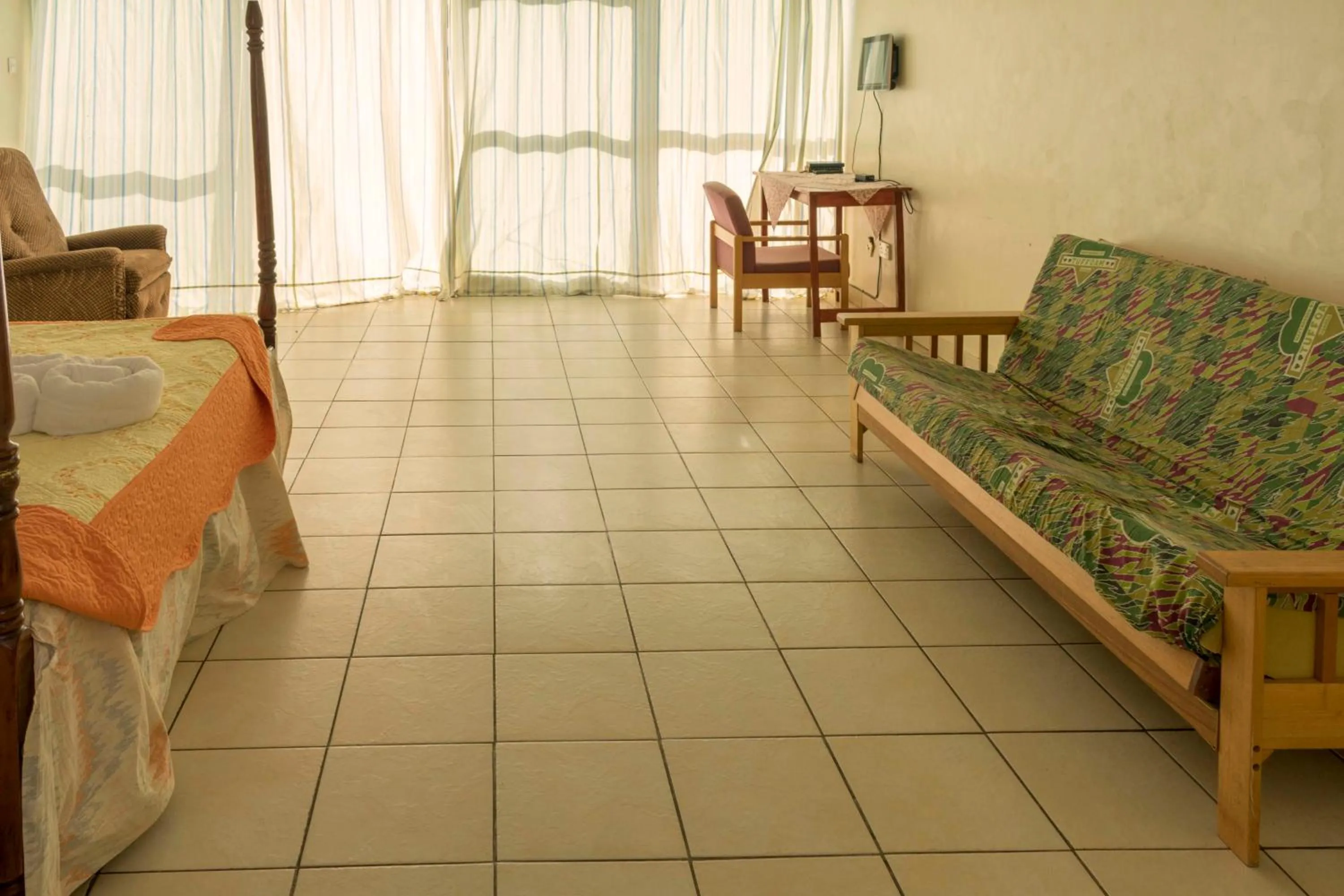 Seating area in Sunrise Apartments Hotel Fort Portal