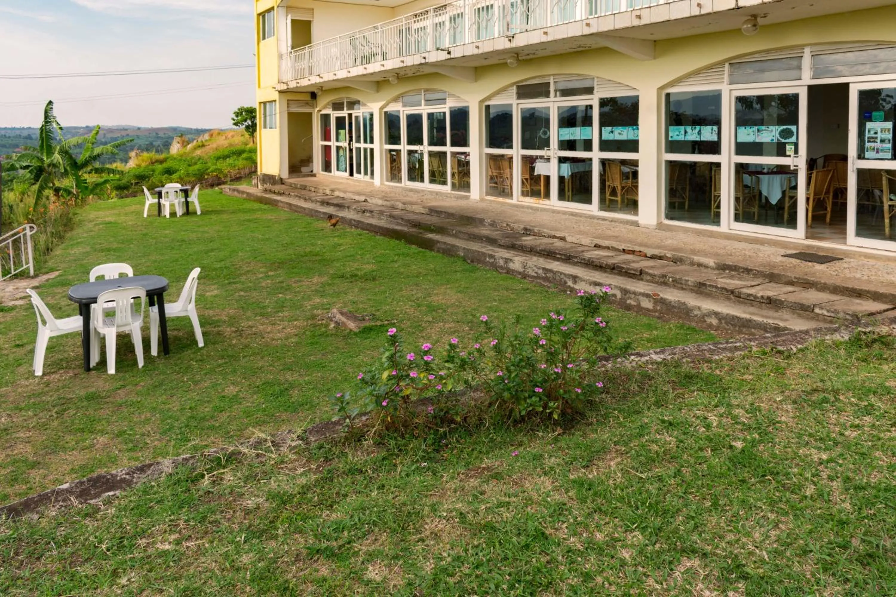 Property building in Sunrise Apartments Hotel Fort Portal