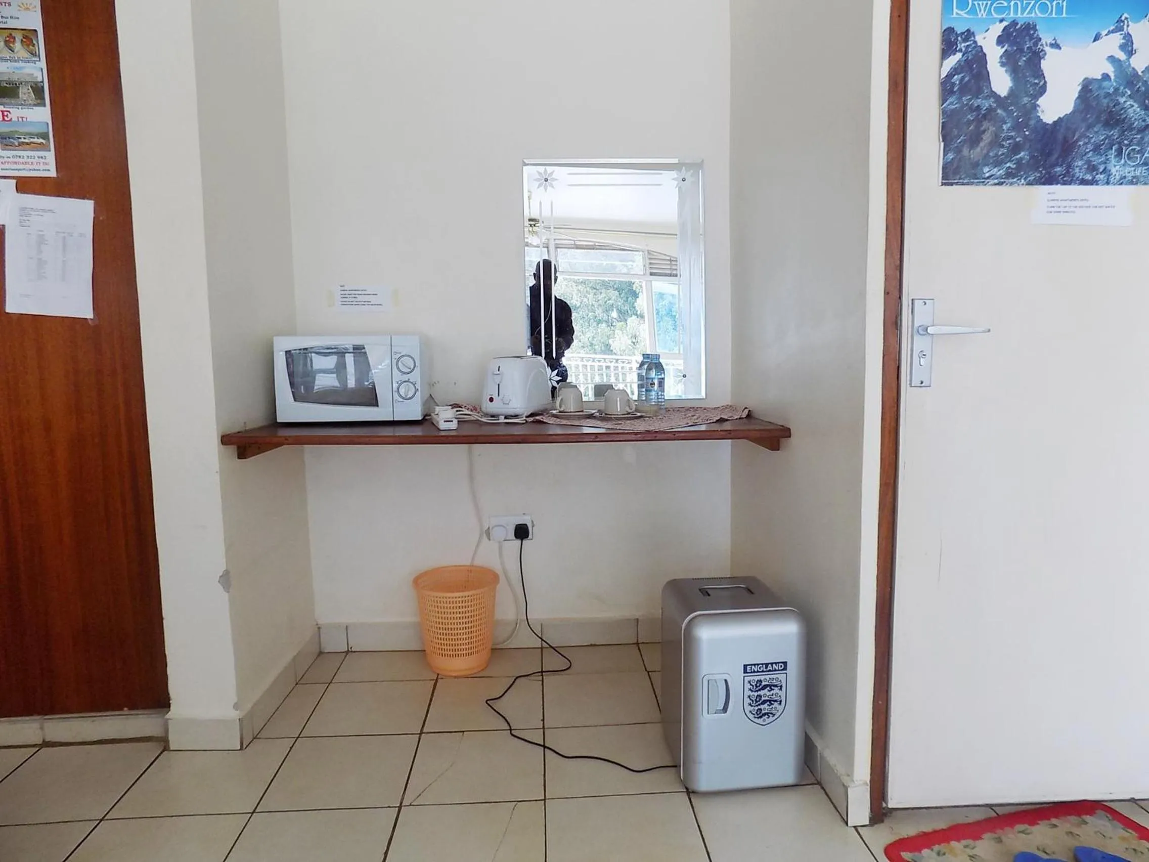 Living room in Sunrise Apartments Hotel Fort Portal