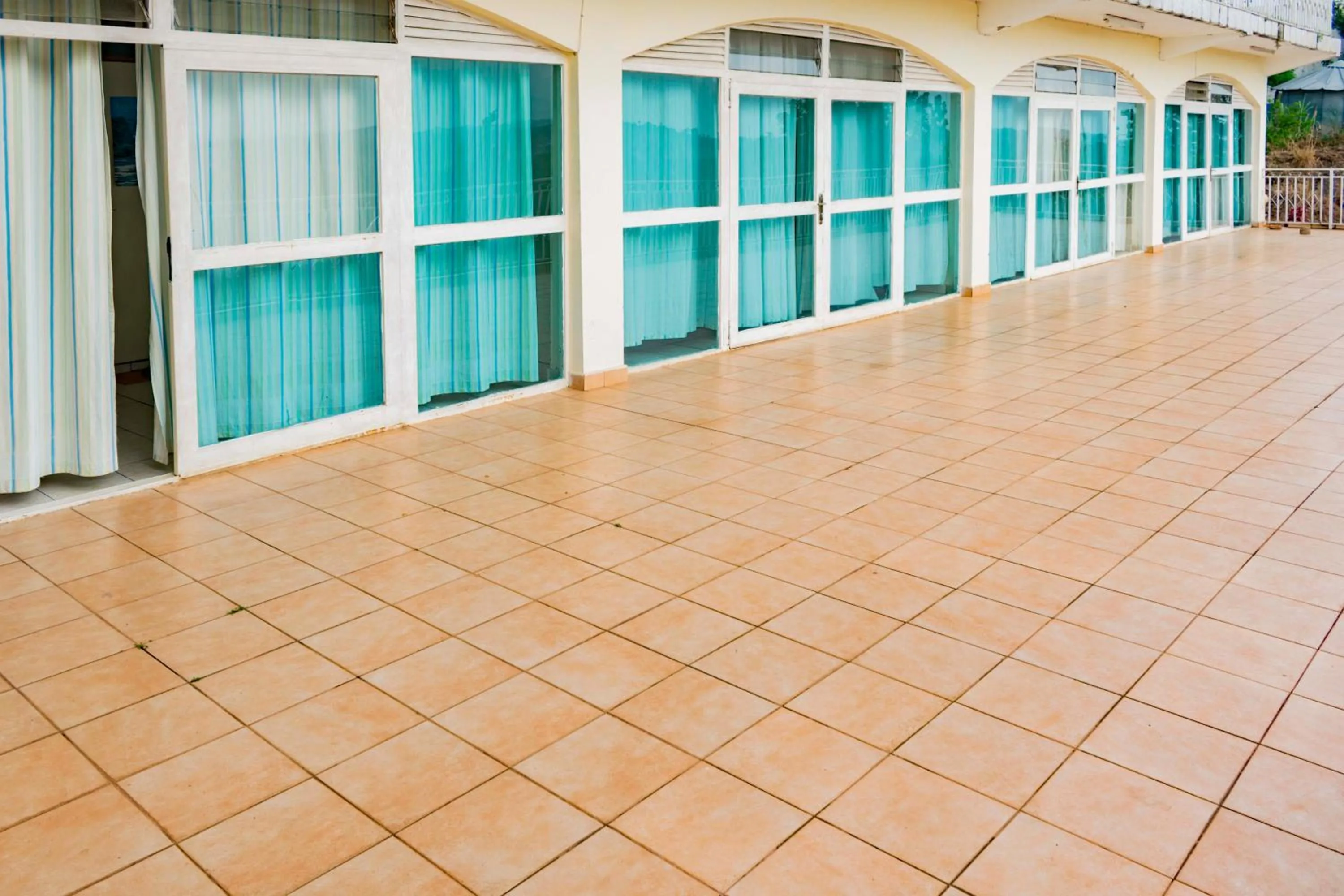 Property building in Sunrise Apartments Hotel Fort Portal