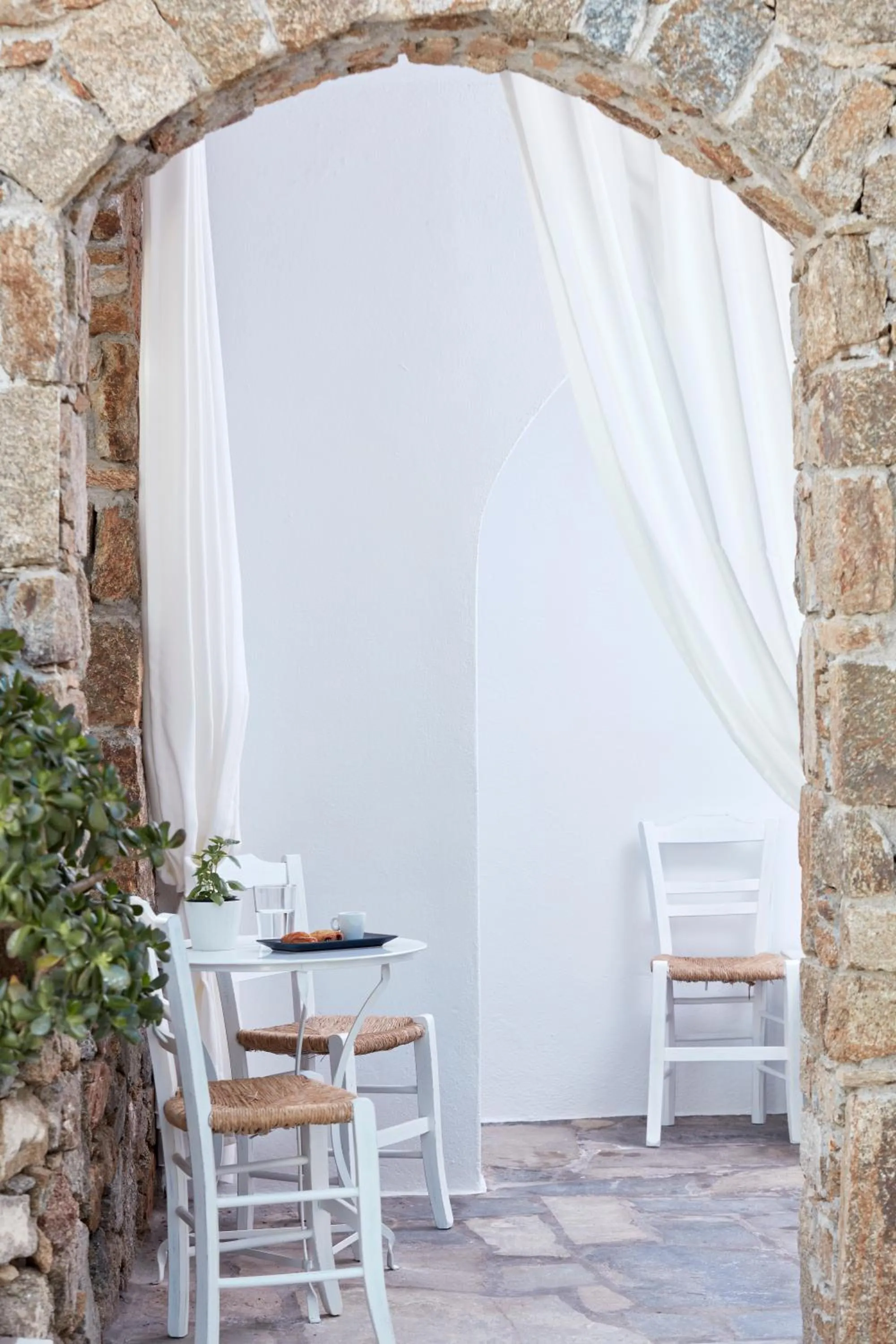 Balcony/Terrace in Mykonos Town Suites