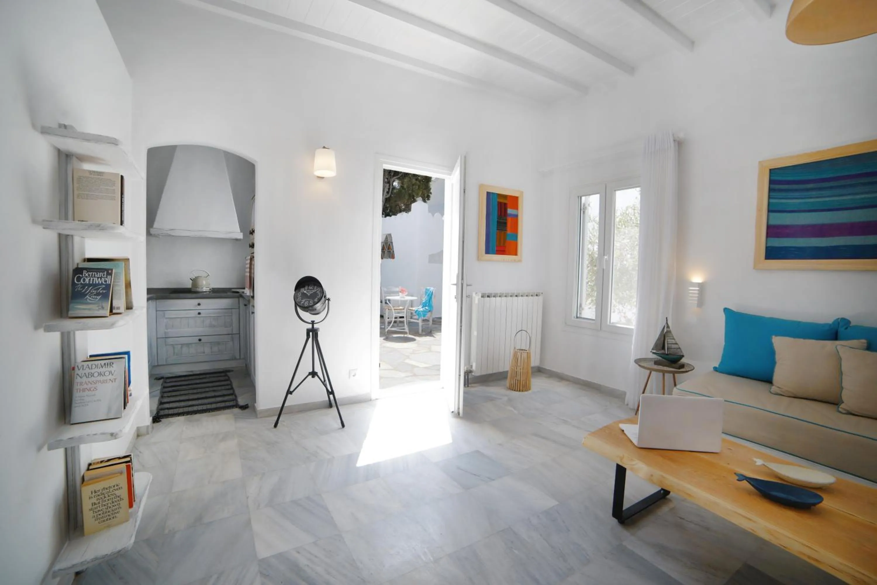 Kitchen or kitchenette in Mykonos Town Suites