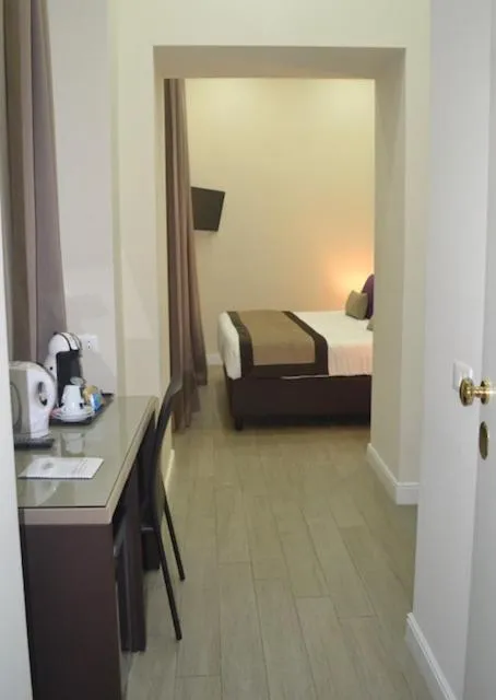 Bedroom, Bed in Bloom Apartment