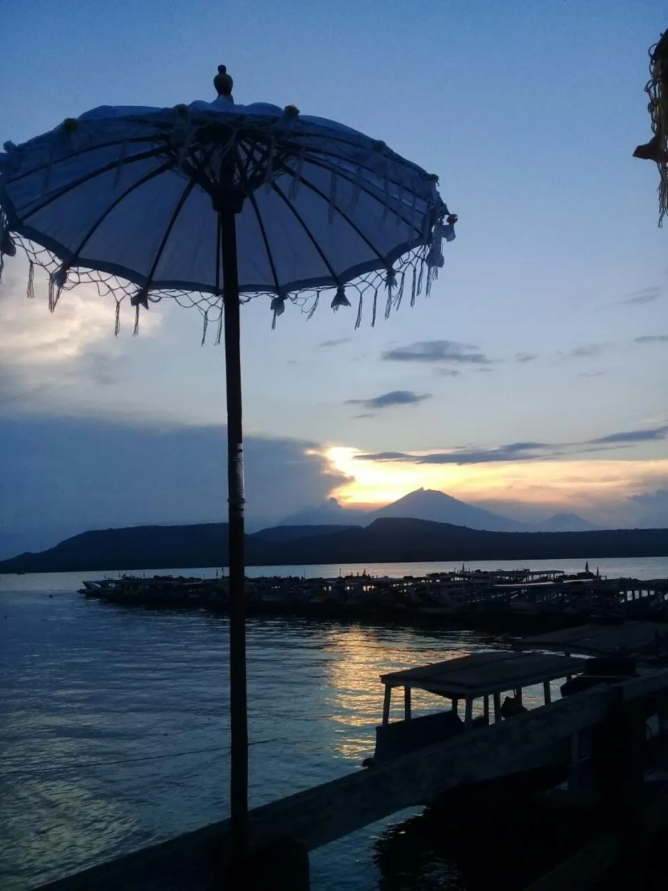 Natural landscape in Batu Ampar Menjangan