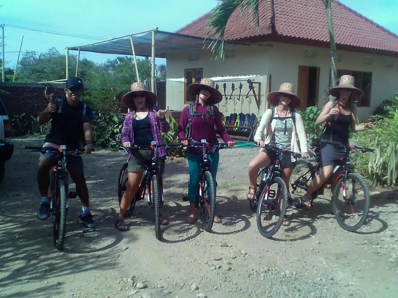 Cycling in Batu Ampar Menjangan