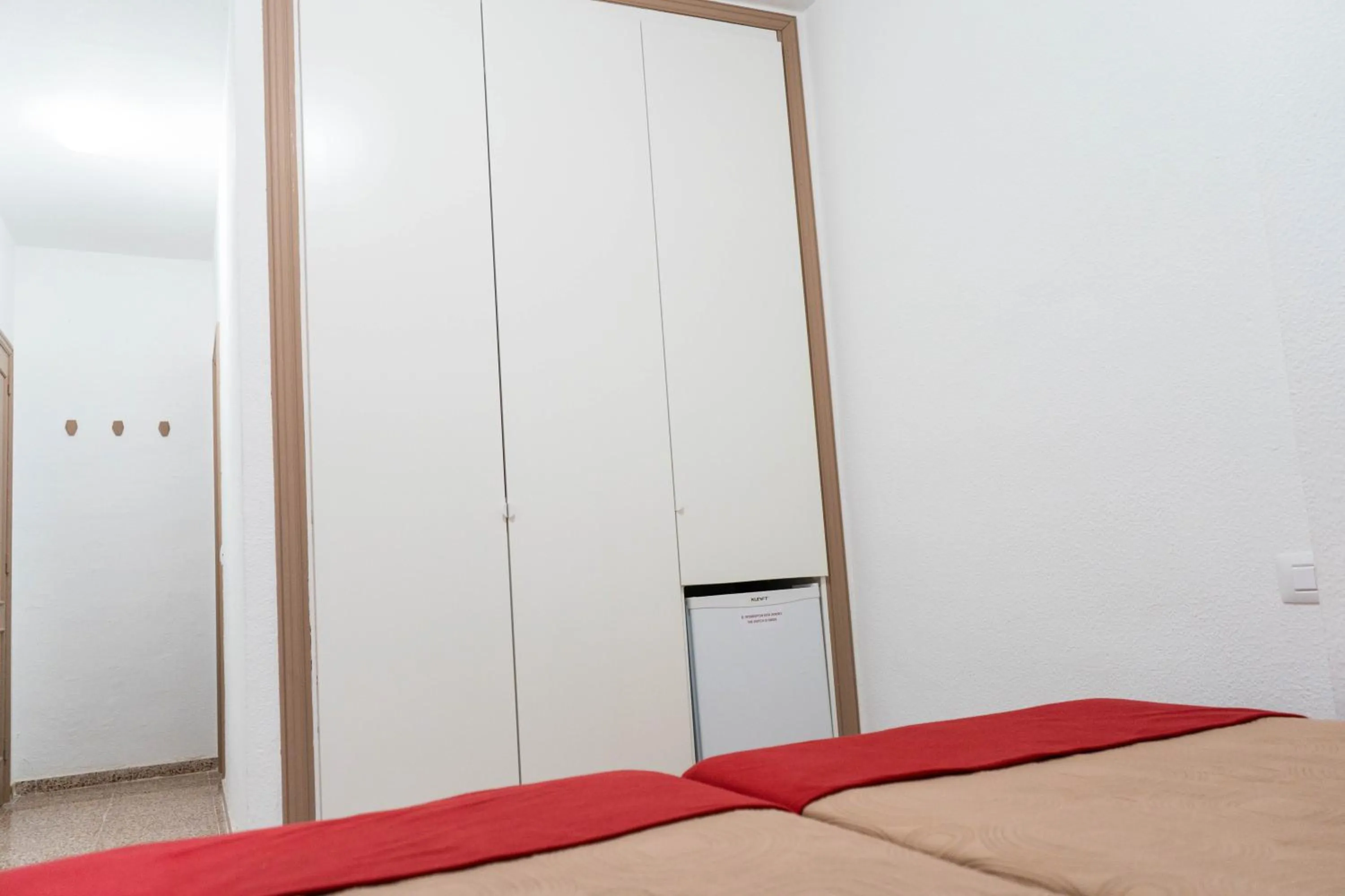 Bed in Pensión Alcalá