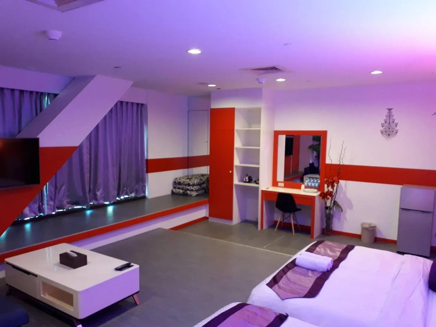 Bed in Neo Sky Hotel