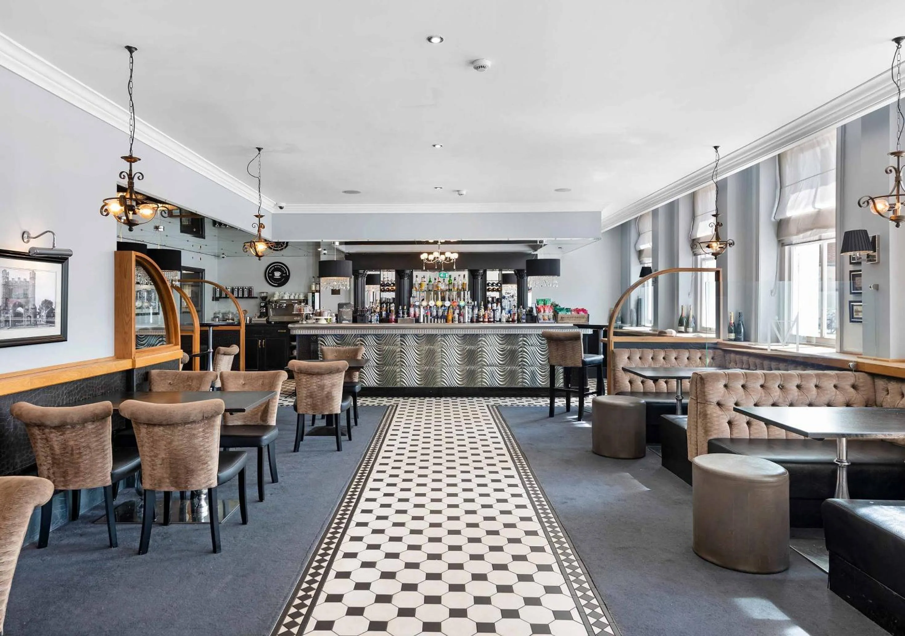 Lounge or bar in Dukes Head Hotel Kings Lynn