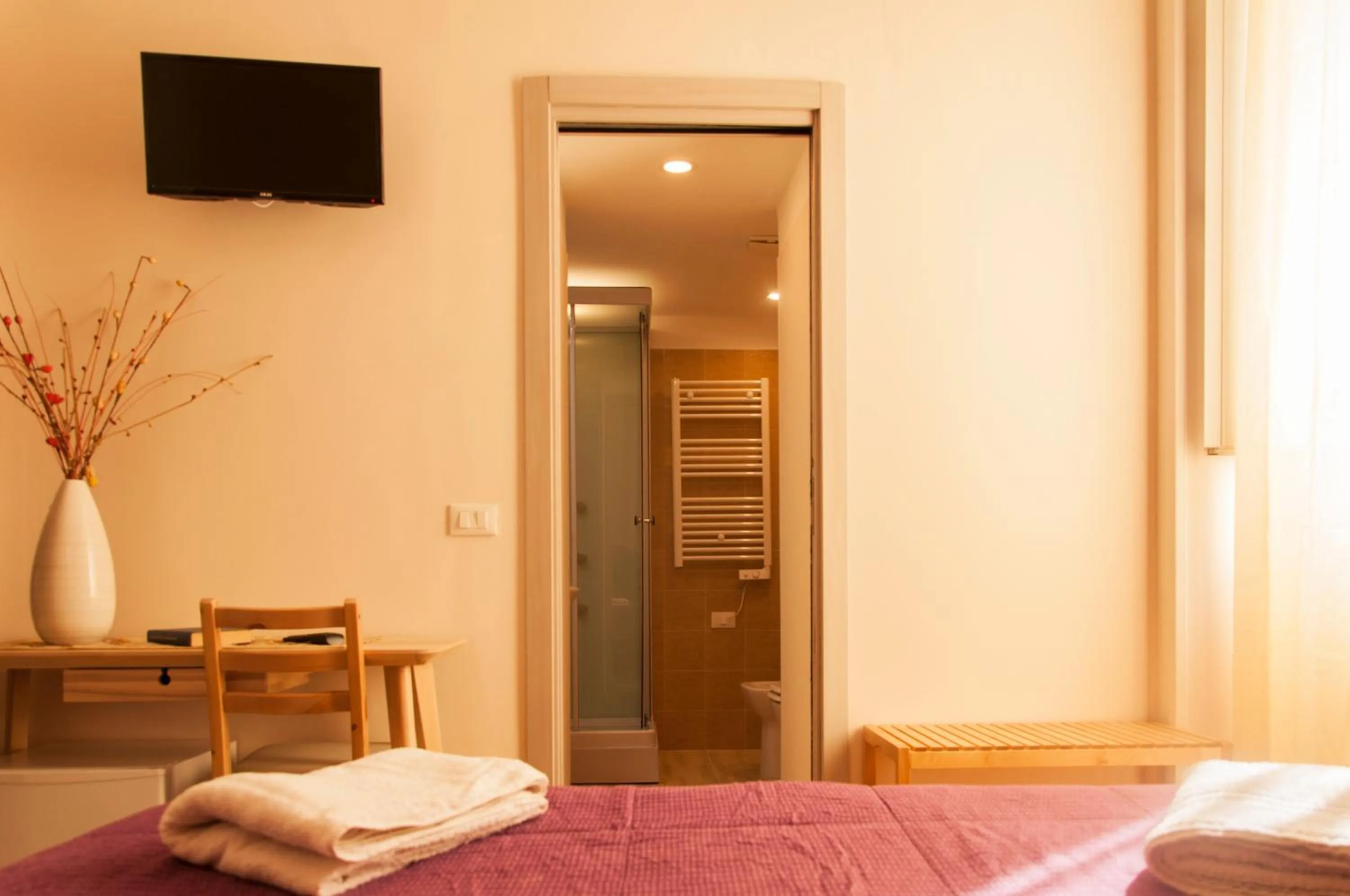 Bed in Palazzo Paladini Rooms Lecce