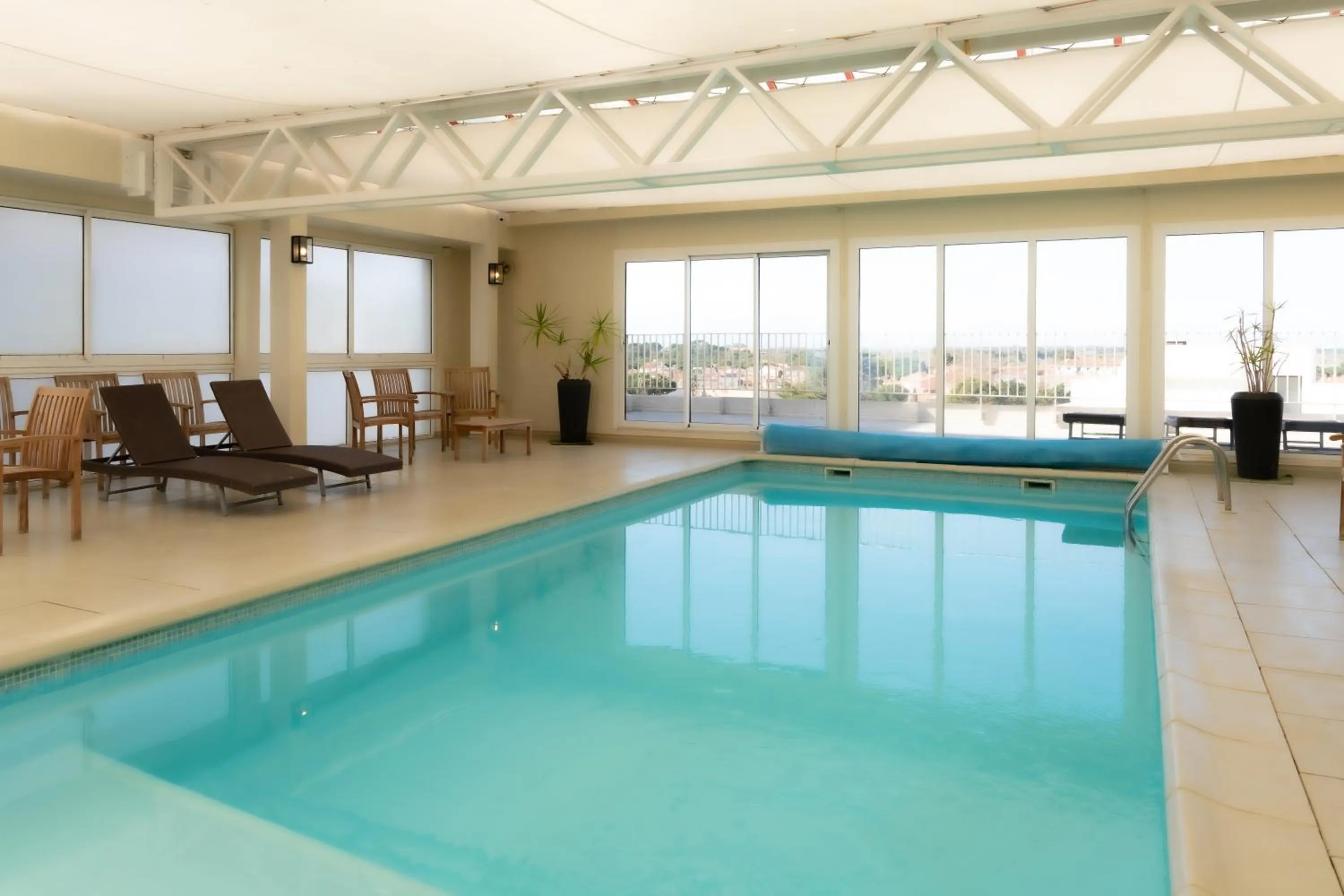 Pool view in Résidence Maricel