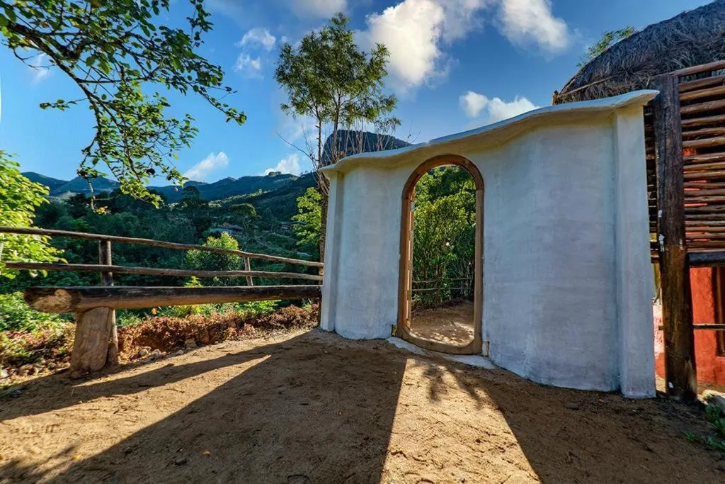 Mountain view in Deshadan Eco Valley Resort - An Eco friendly Mud House