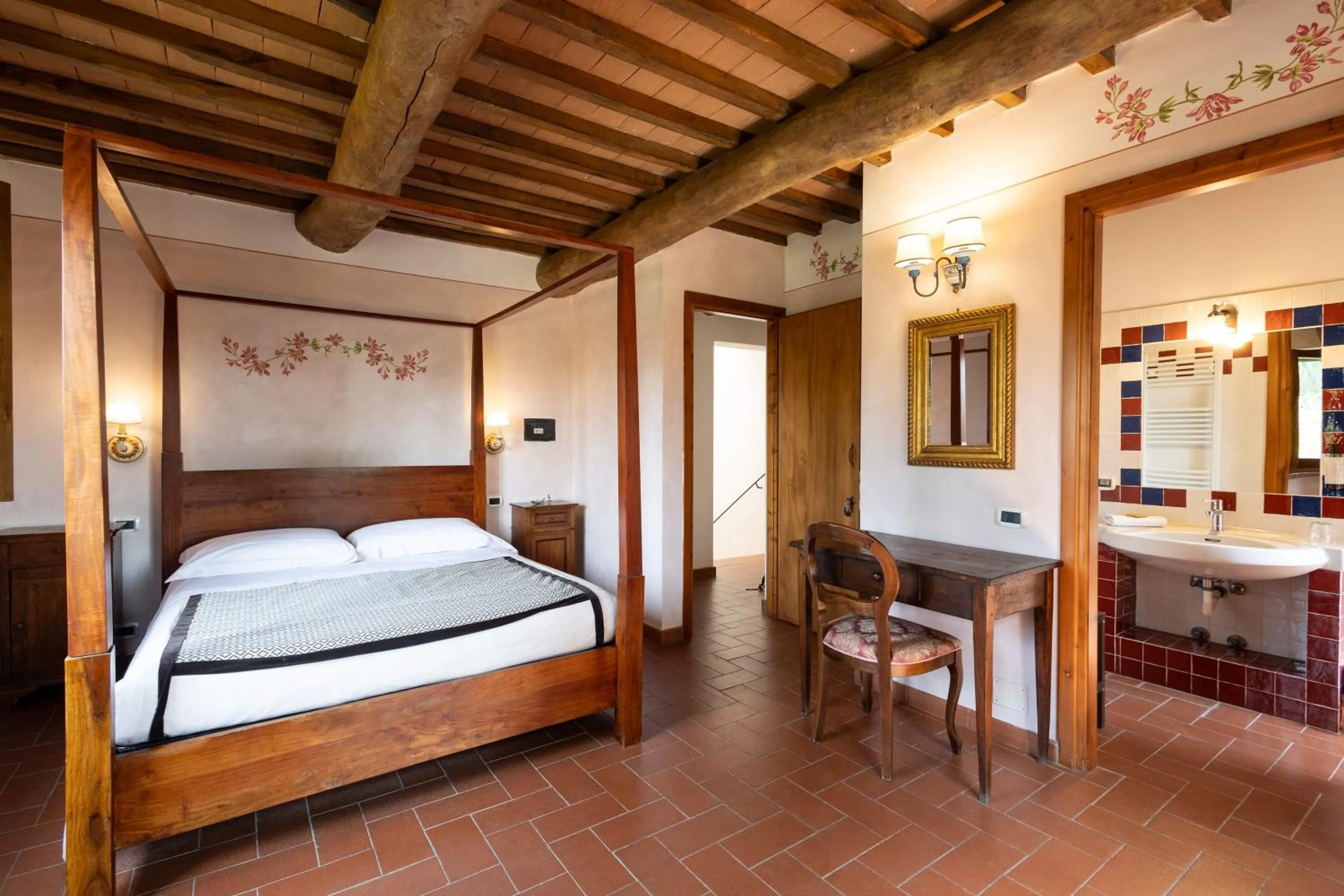 Bedroom, Bed in Relais Ciavatta Country Hotel