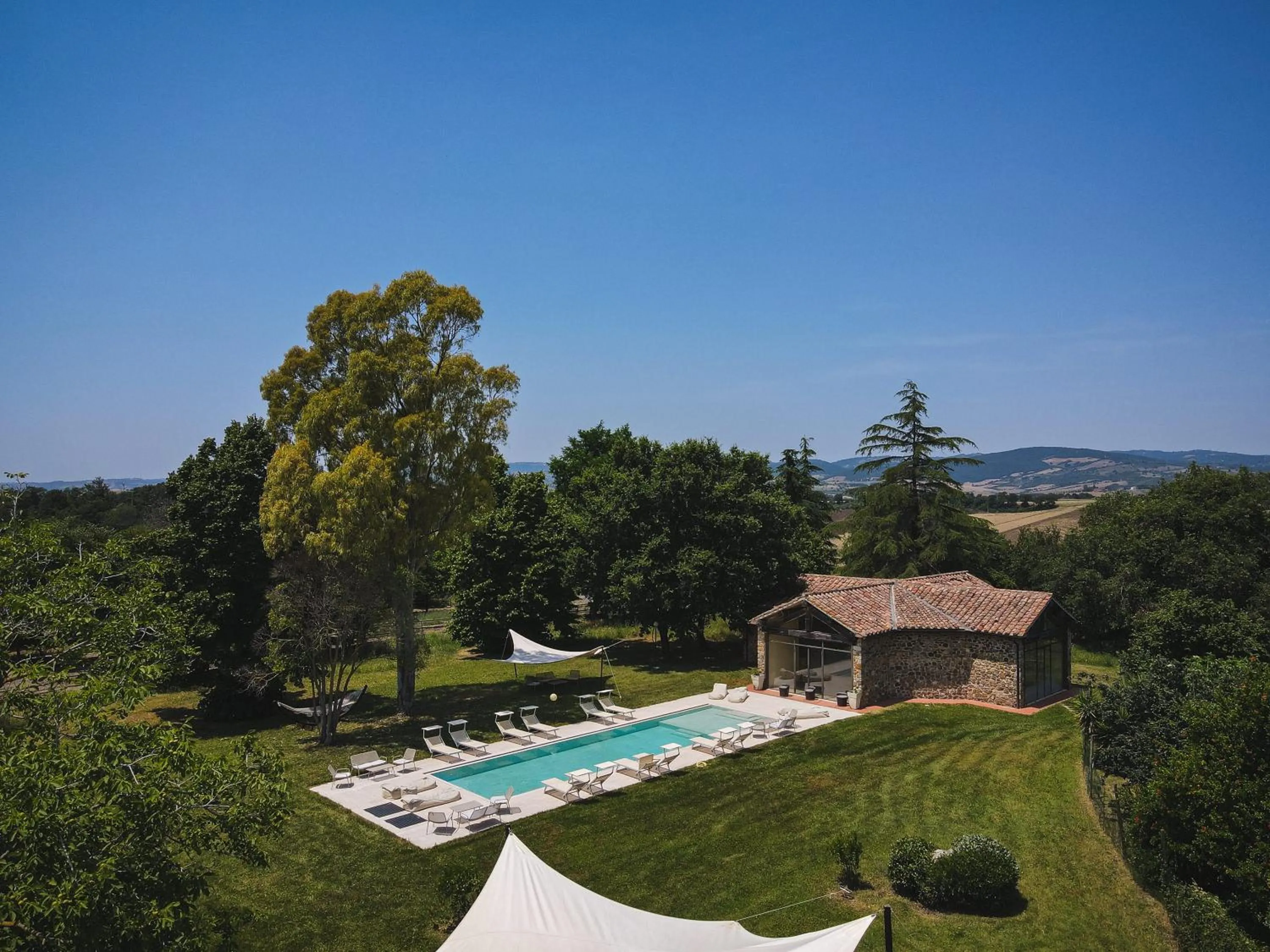 Swimming pool in Relais Ciavatta Country Hotel