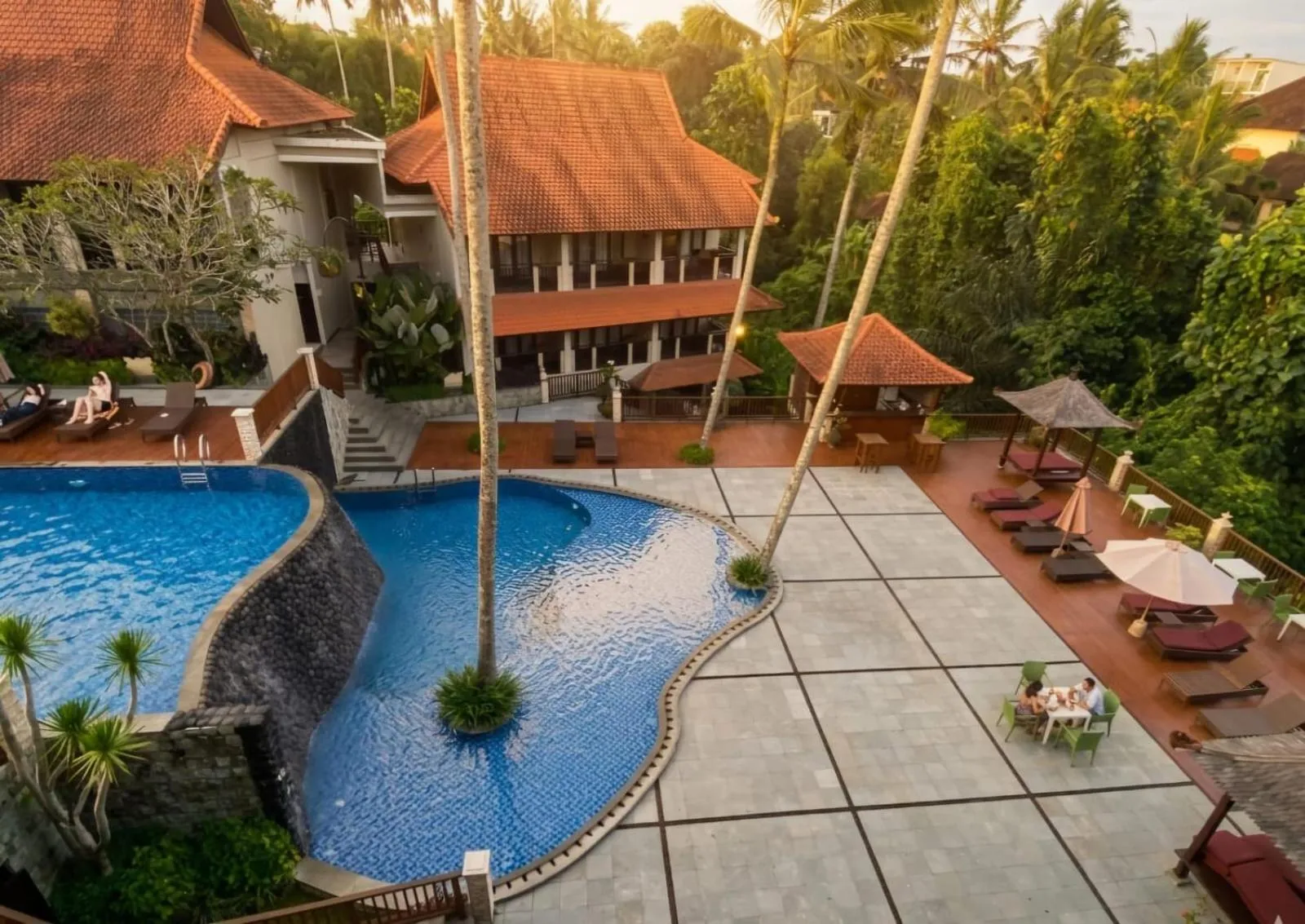 Pool view in Best Western Premier Agung Resort Ubud