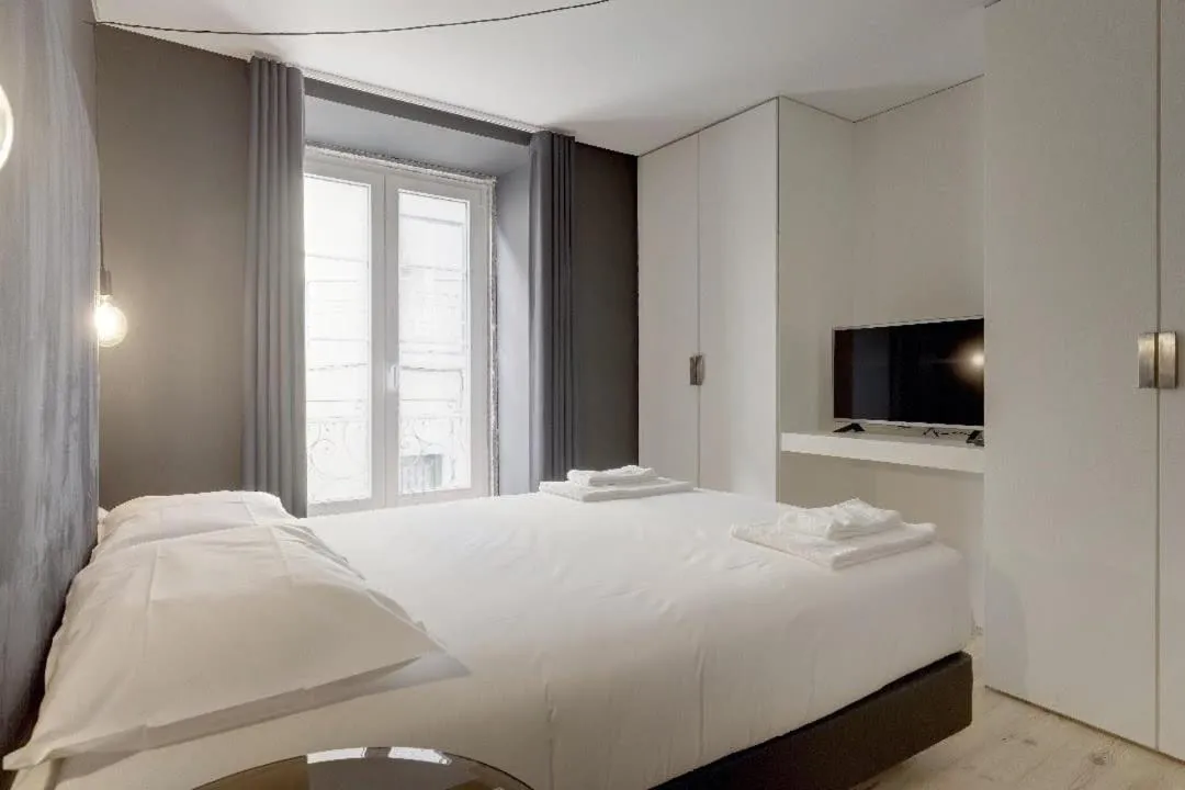 Bedroom, Bed in City Stays Bica Apartments