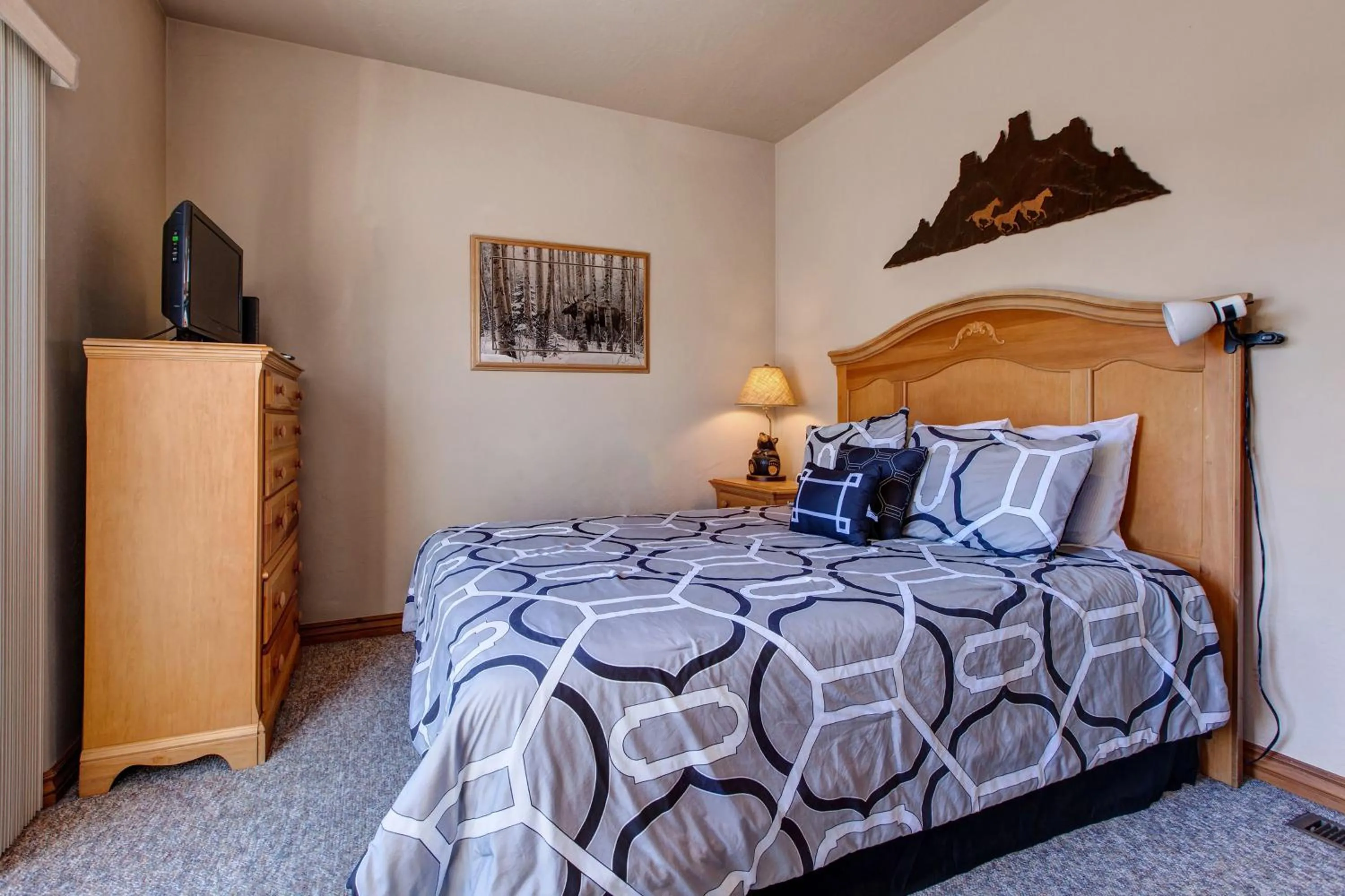 Bed in Park City Getaway