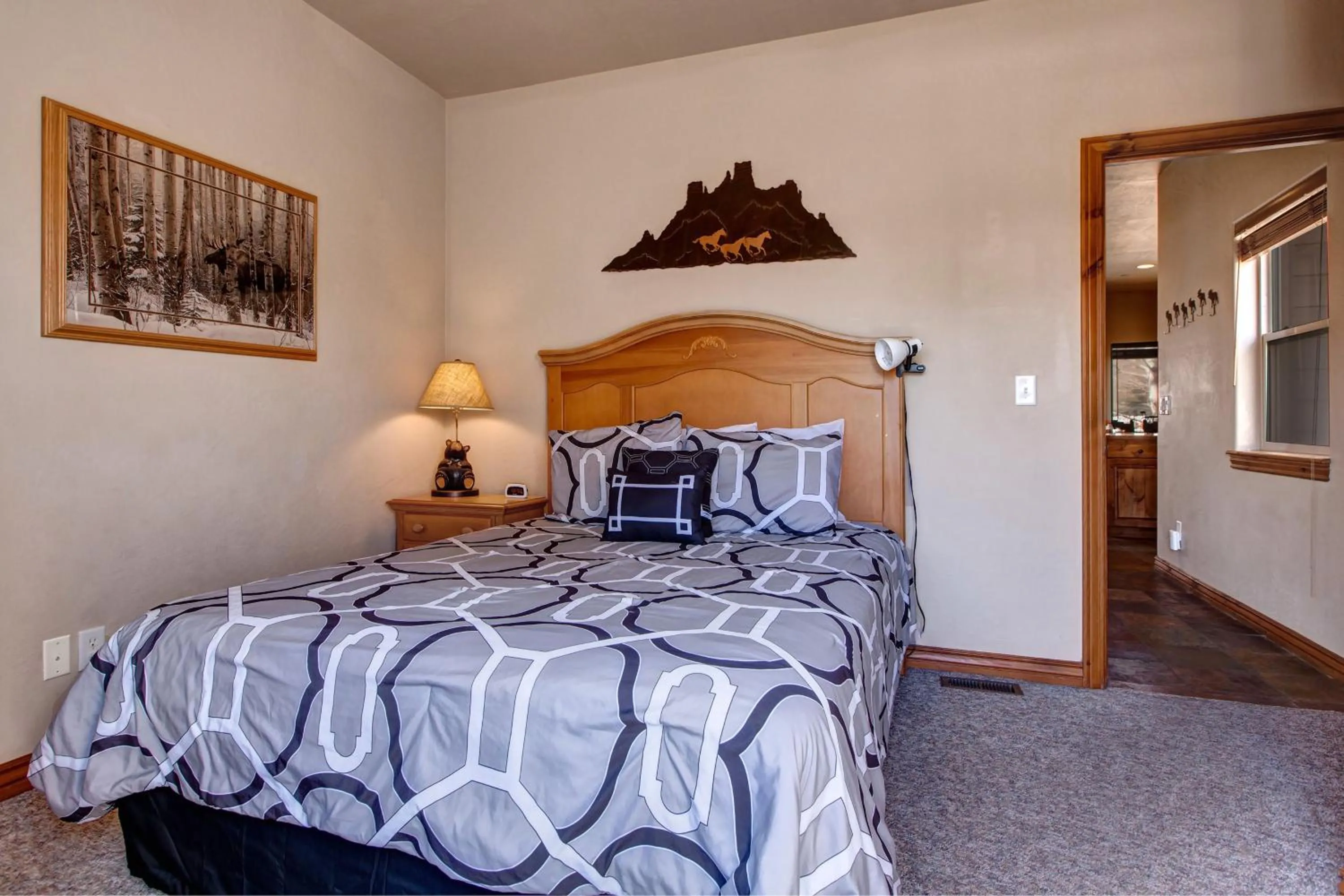 Bed in Park City Getaway