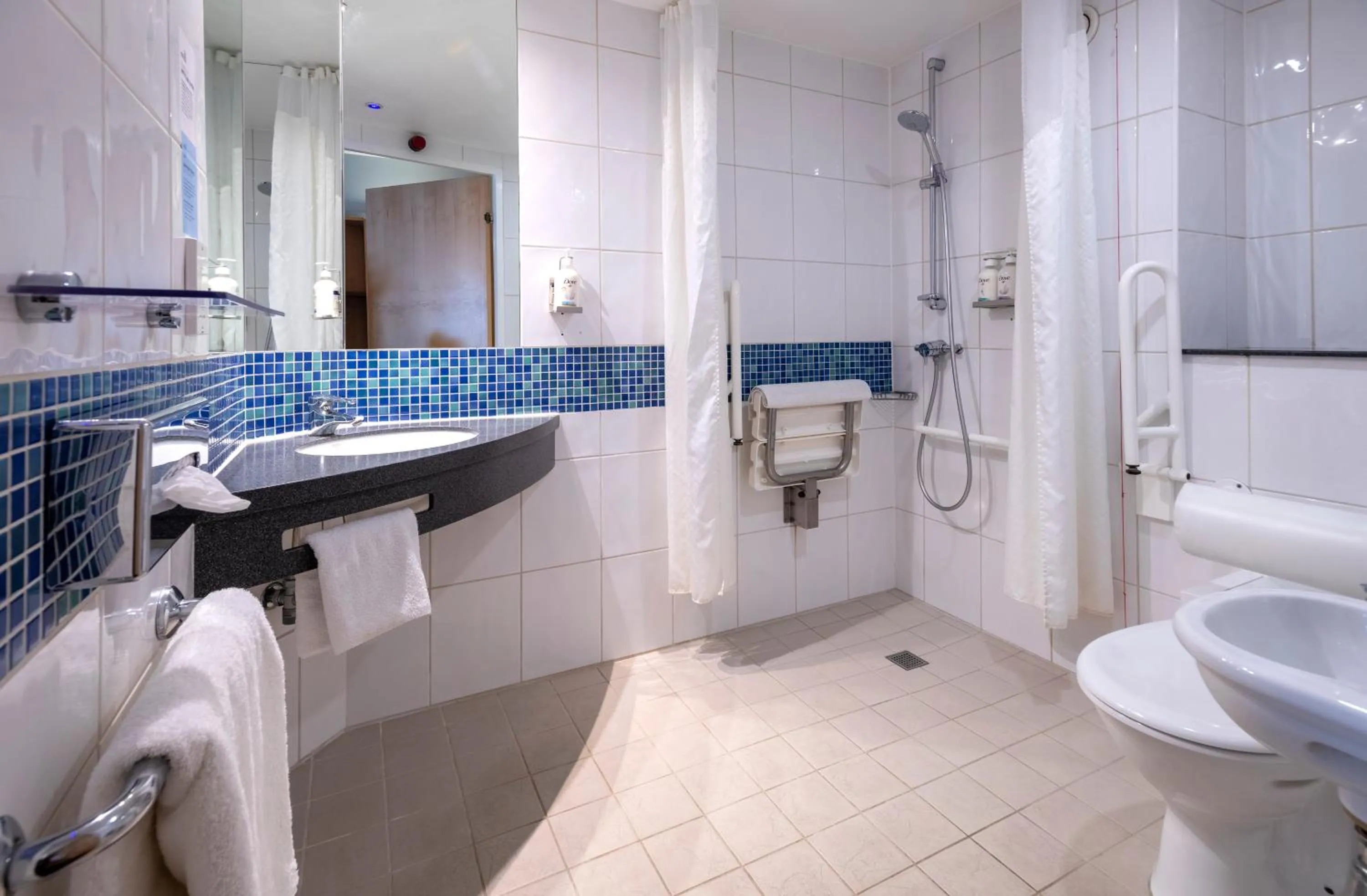 Shower in Holiday Inn Express Stevenage by IHG